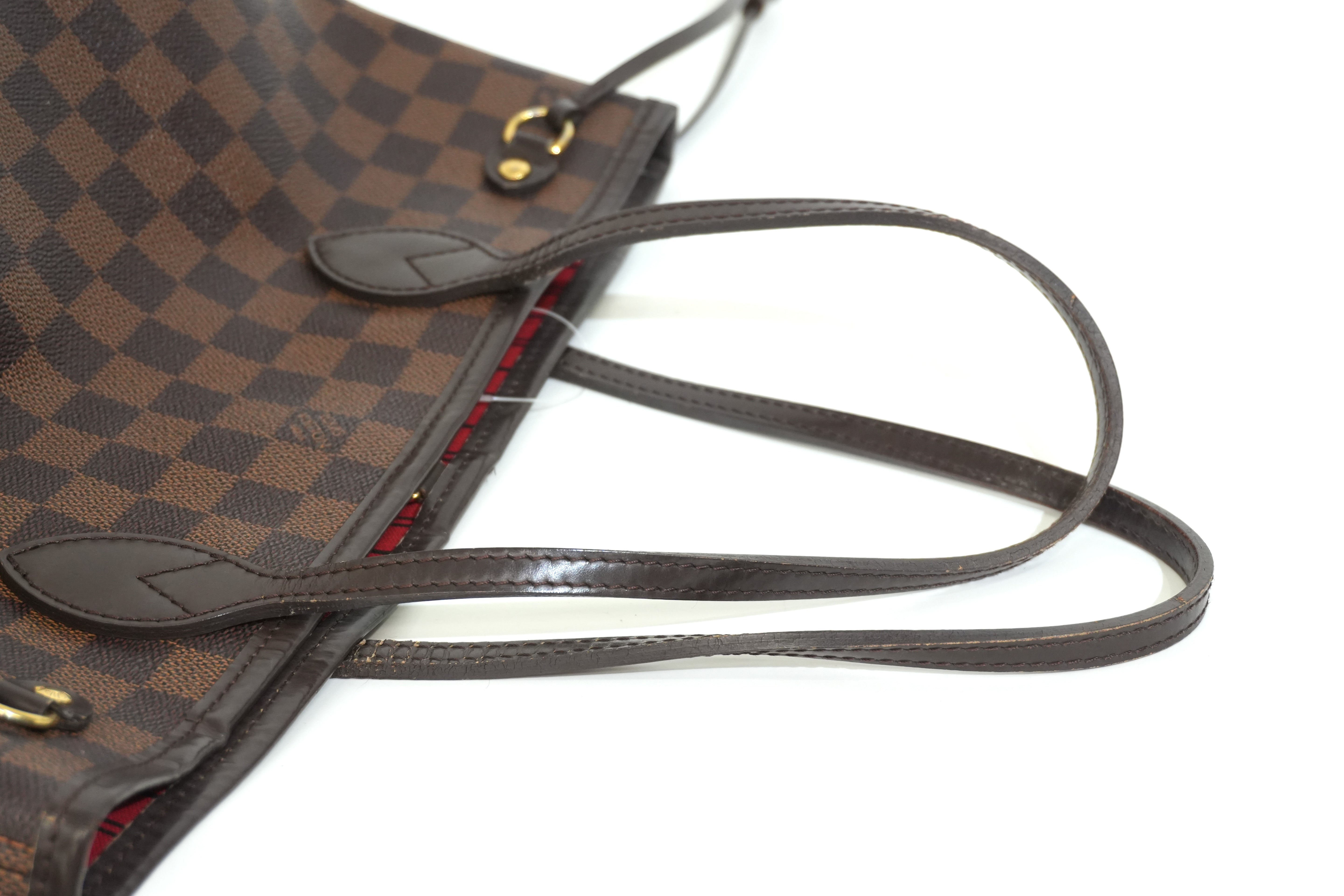 Pre-owned Louis Vuitton Damier Ebene Neverfull PM Tote Bag