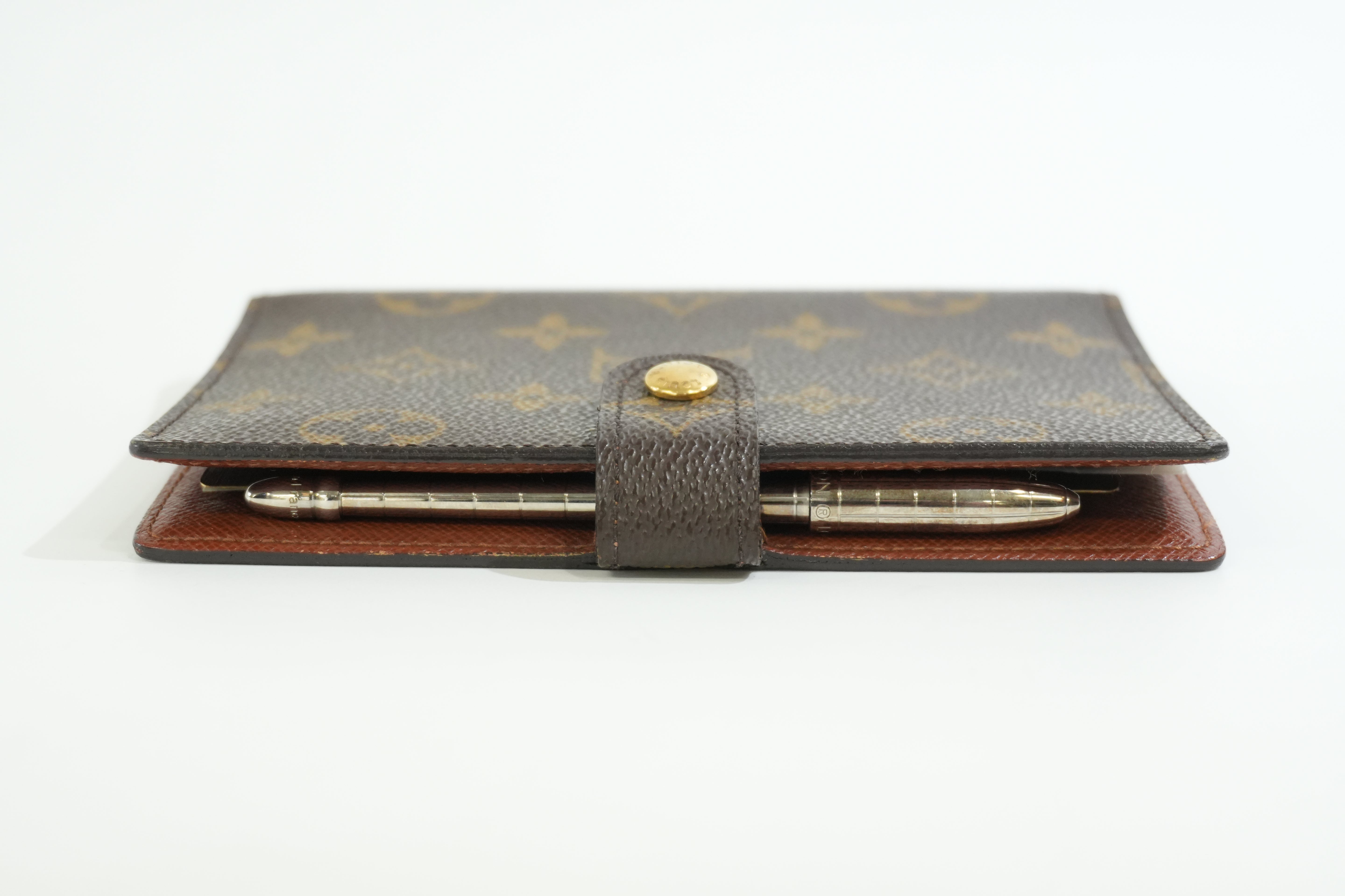 Pre-owned Louis Vuitton Monogram Agenda PM