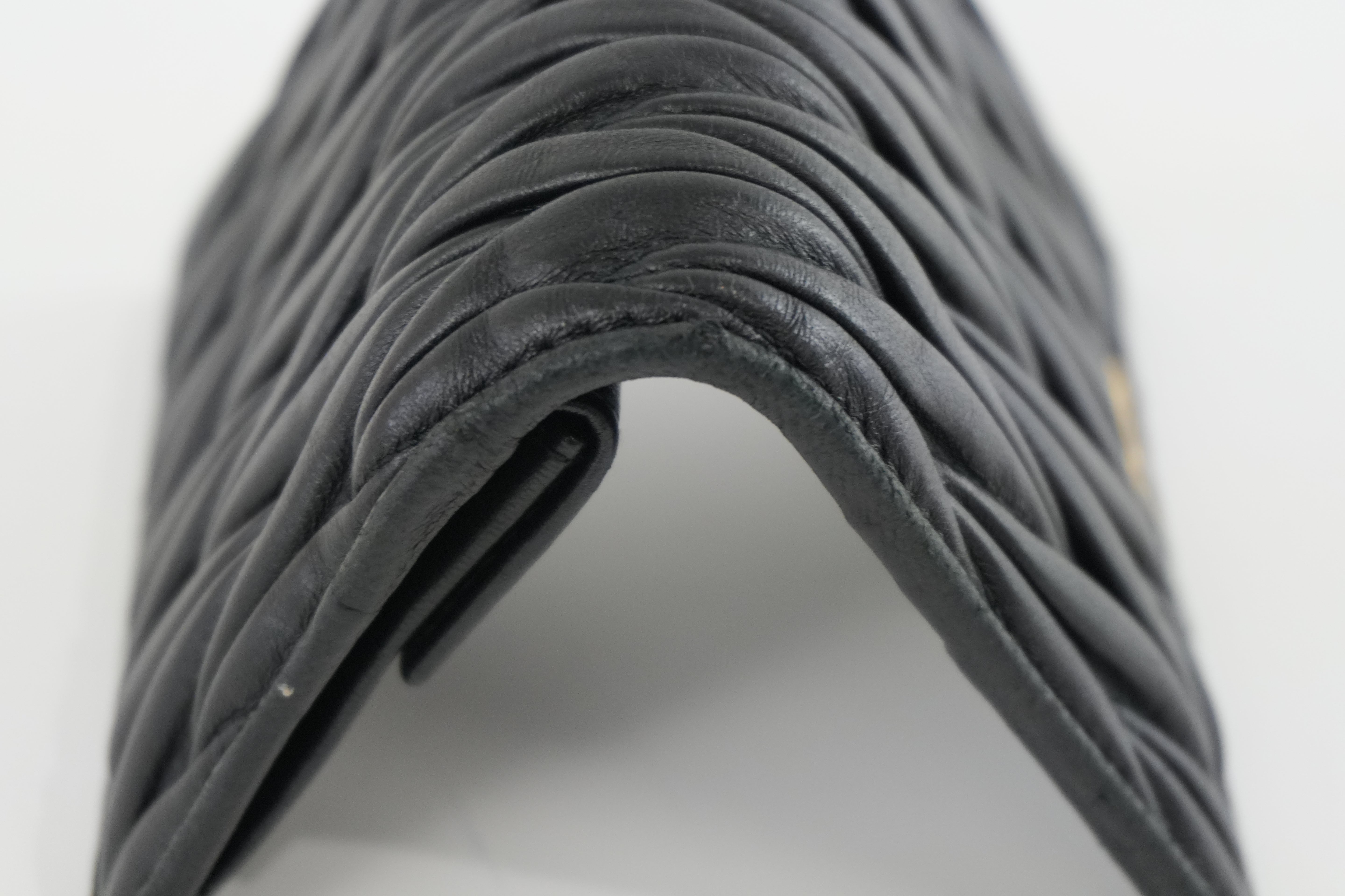 Miumiu Compact Wallet Used