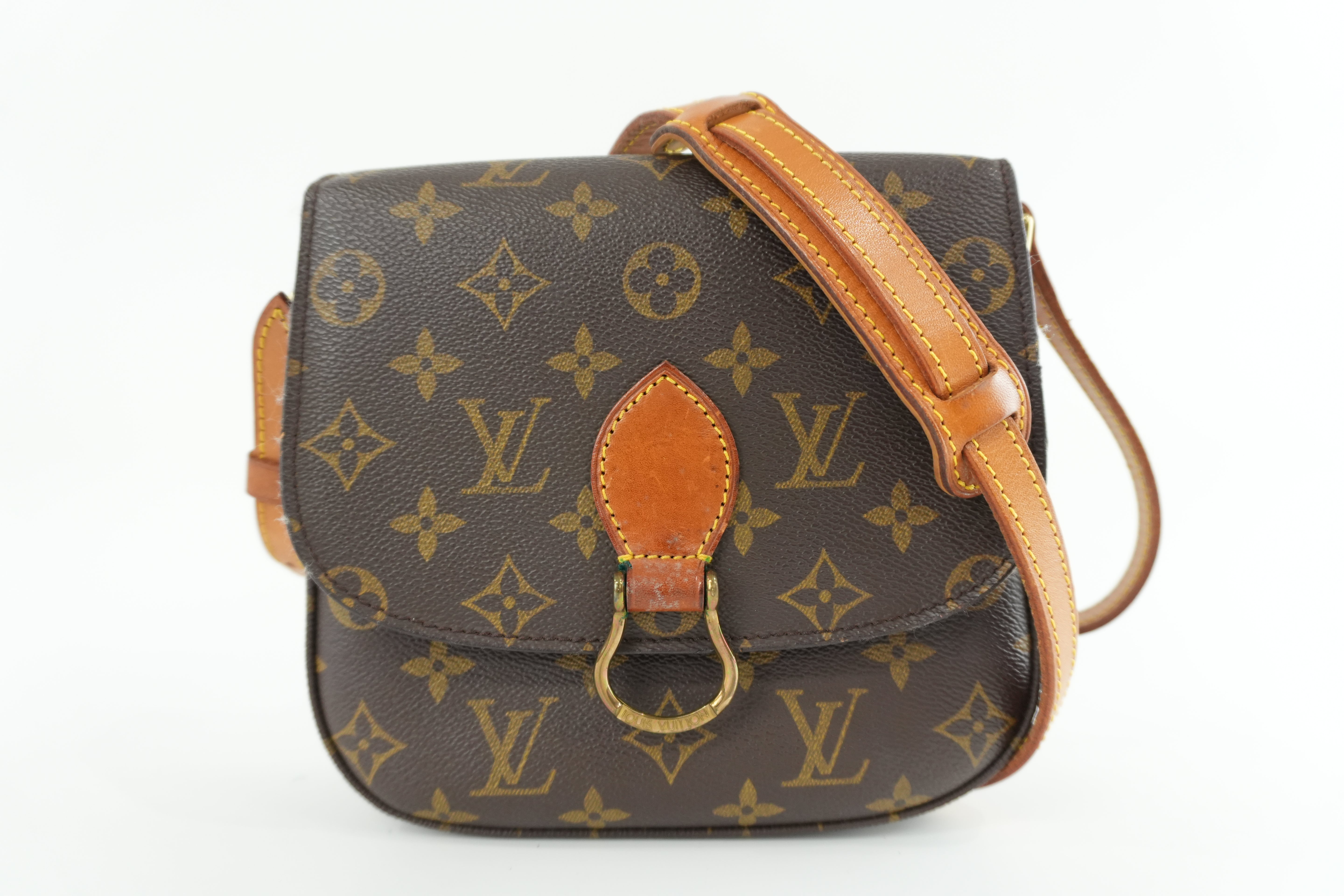 Louis Vuitton Monogram Saint Cloud MM Shoulder Bag Used