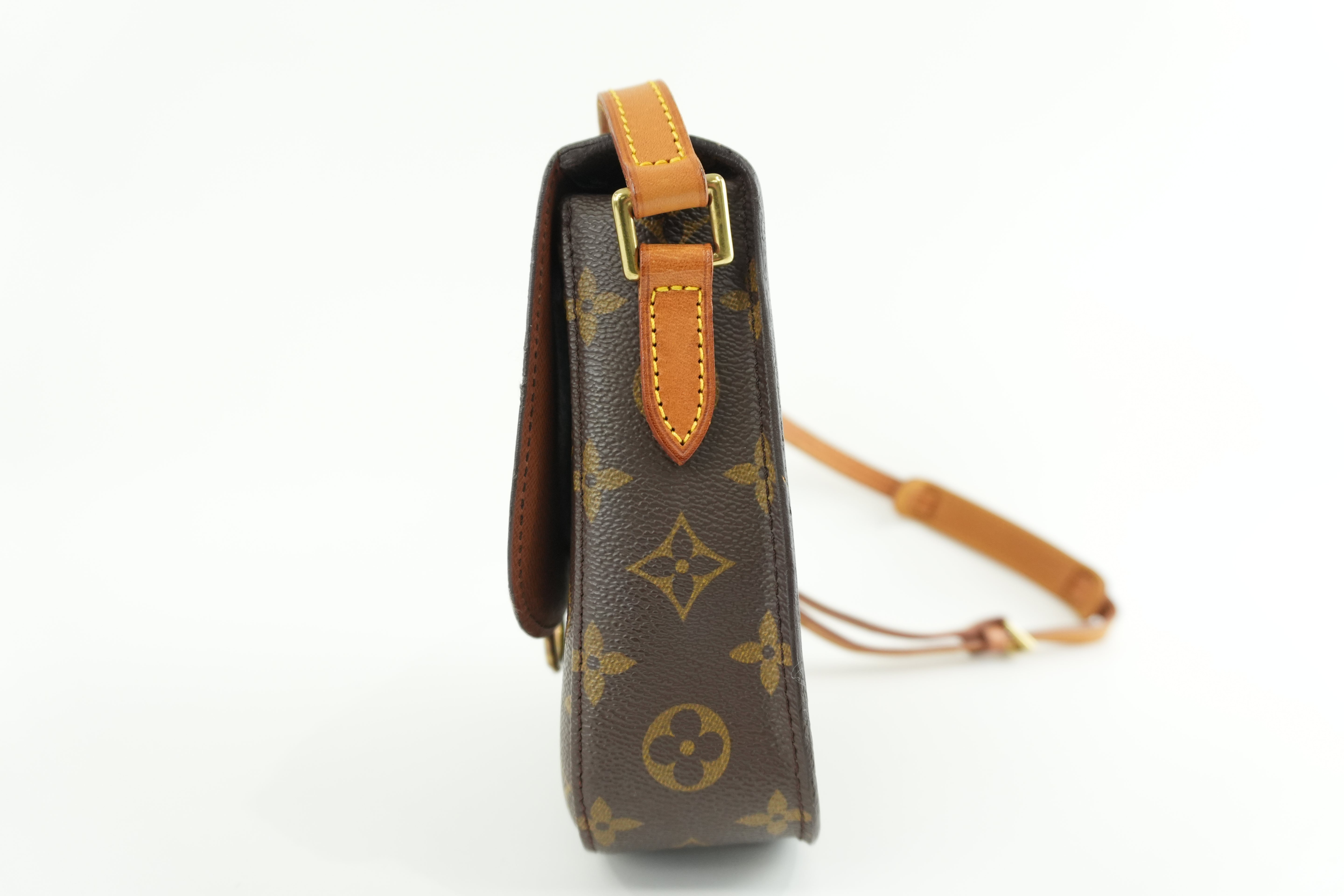 Louis Vuitton Monogram Saint Cloud MM Shoulder Bag Used