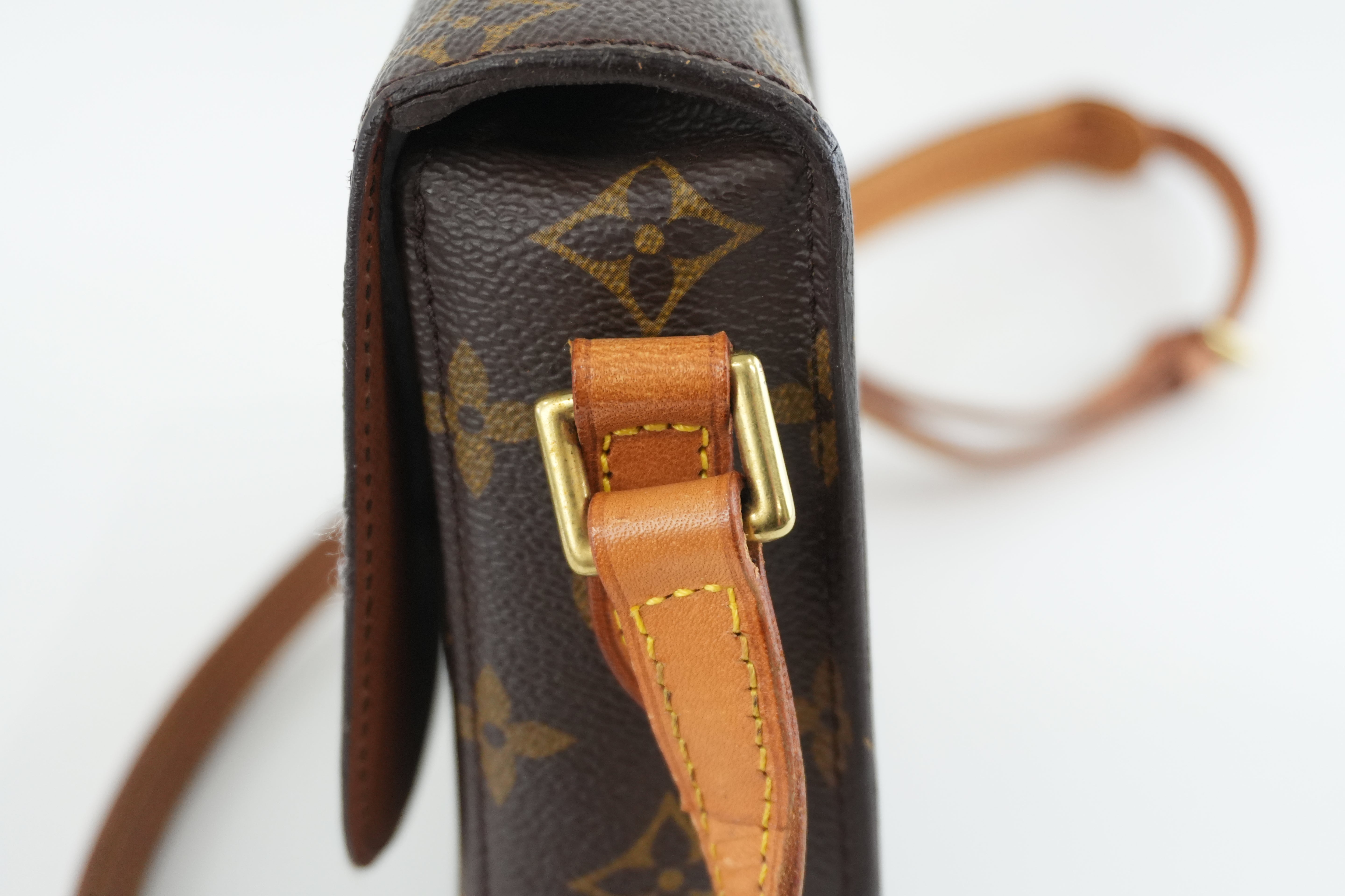 Louis Vuitton Monogram Saint Cloud MM Shoulder Bag Used