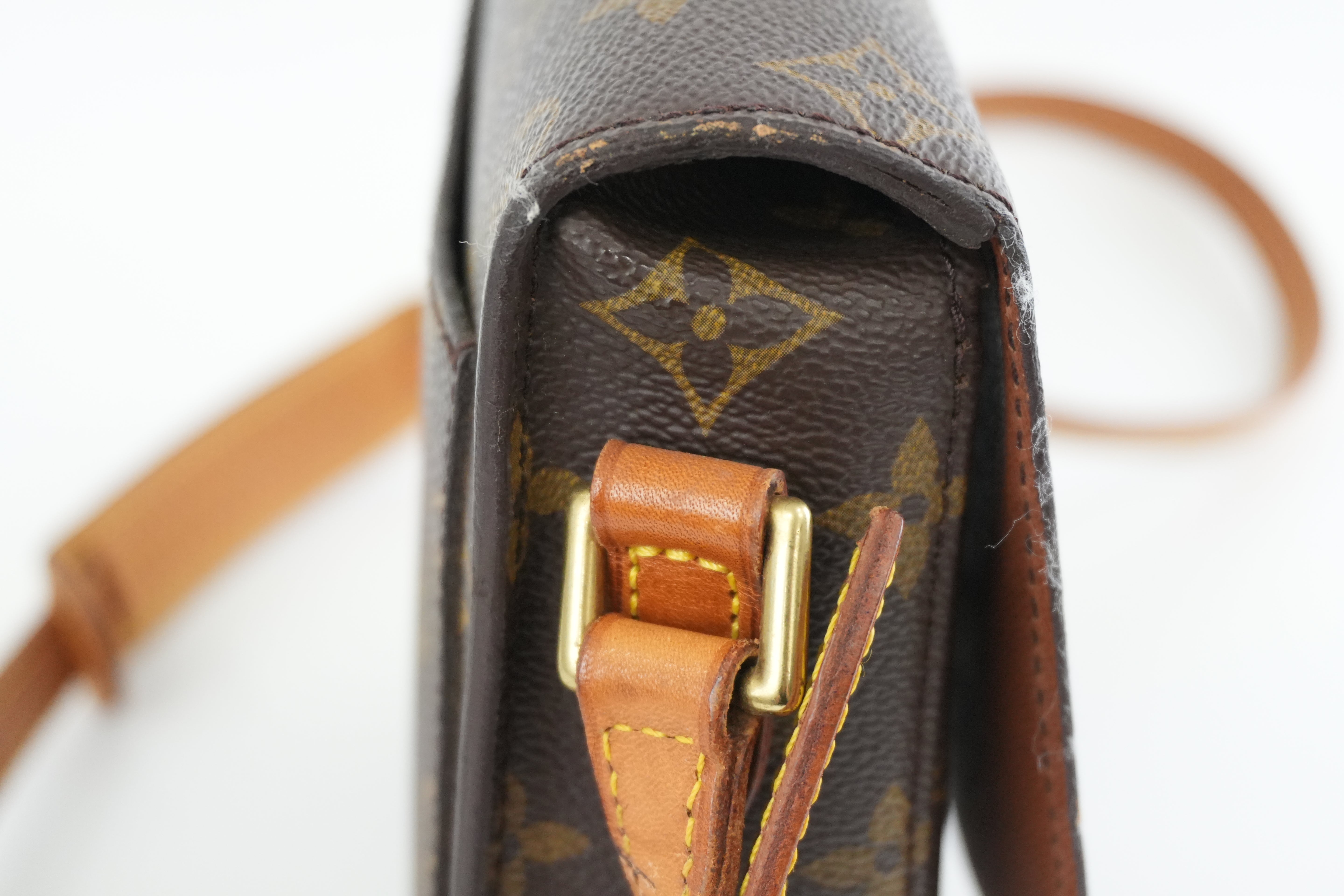 Louis Vuitton Monogram Saint Cloud MM Shoulder Bag Used