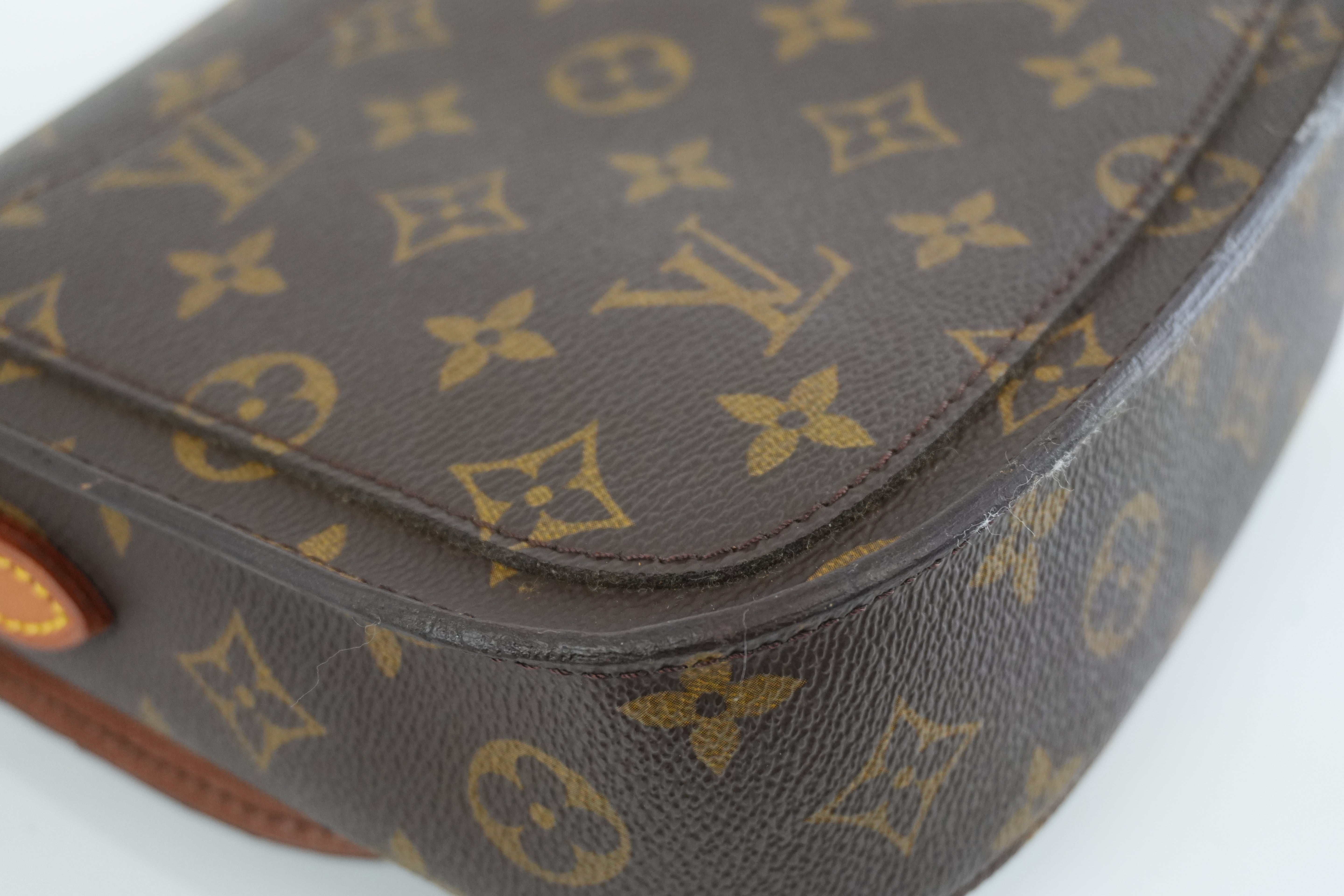 Louis Vuitton Monogram Saint Cloud MM Shoulder Bag Used