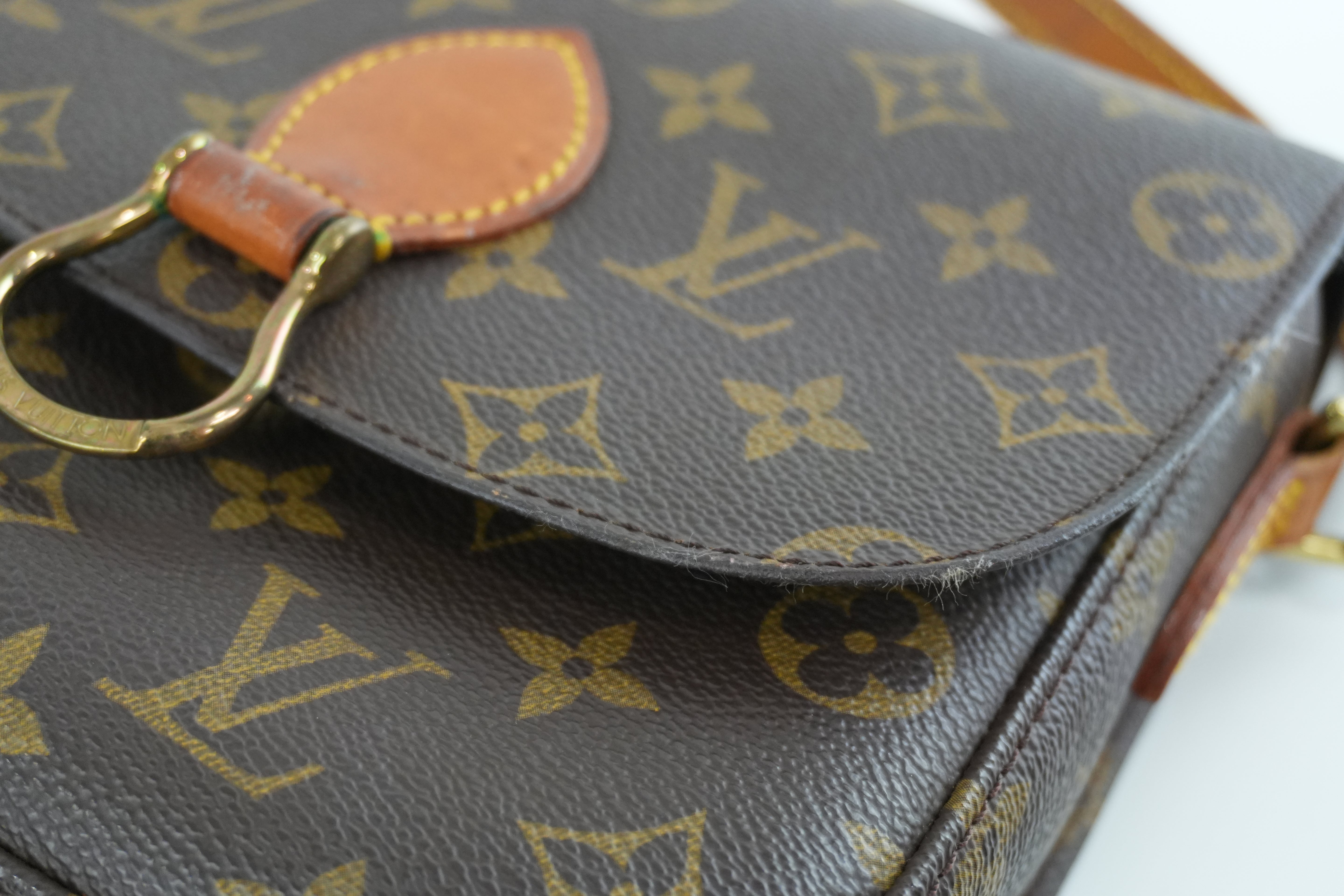 Louis Vuitton Monogram Saint Cloud MM Shoulder Bag Used