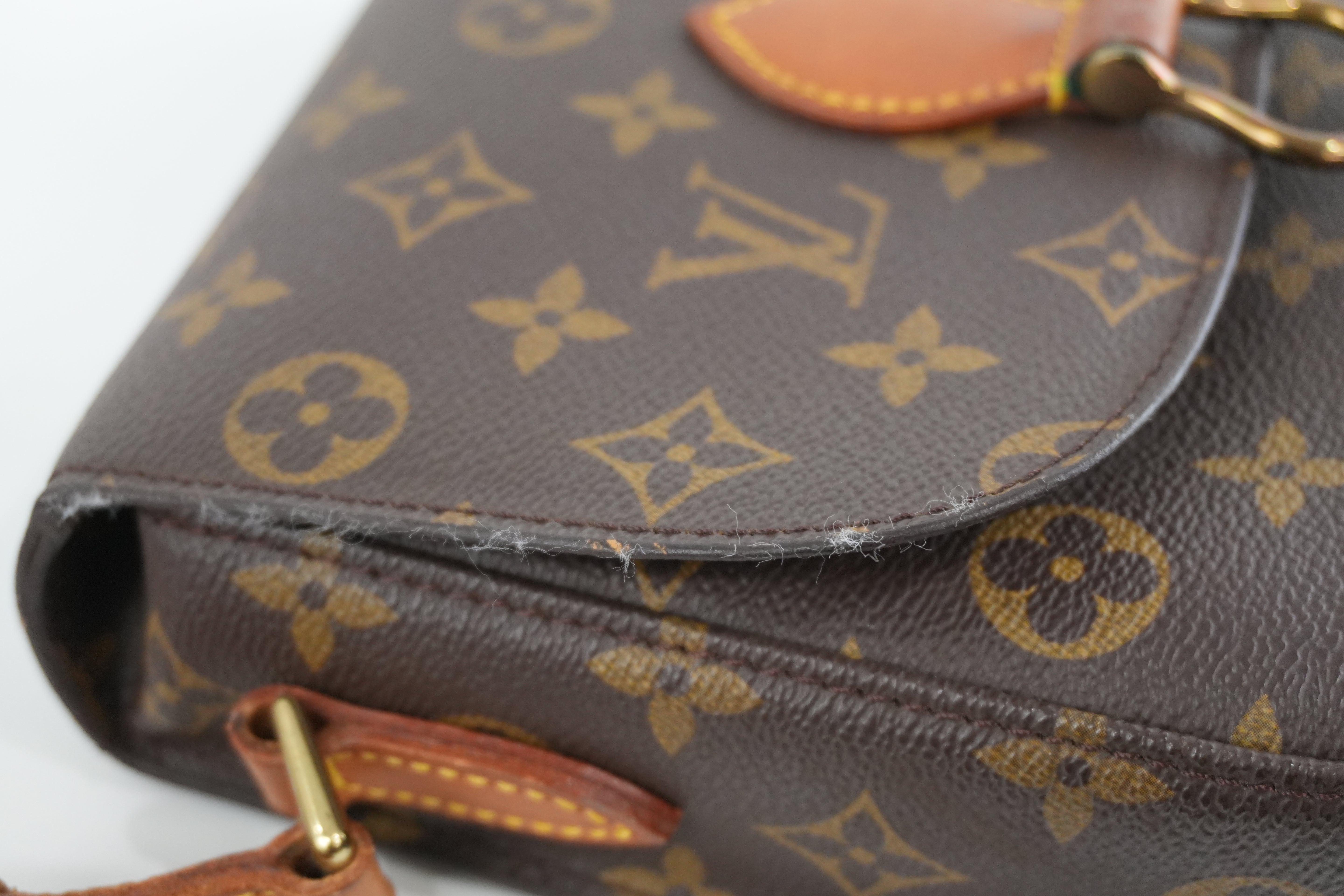 Louis Vuitton Monogram Saint Cloud MM Shoulder Bag Used