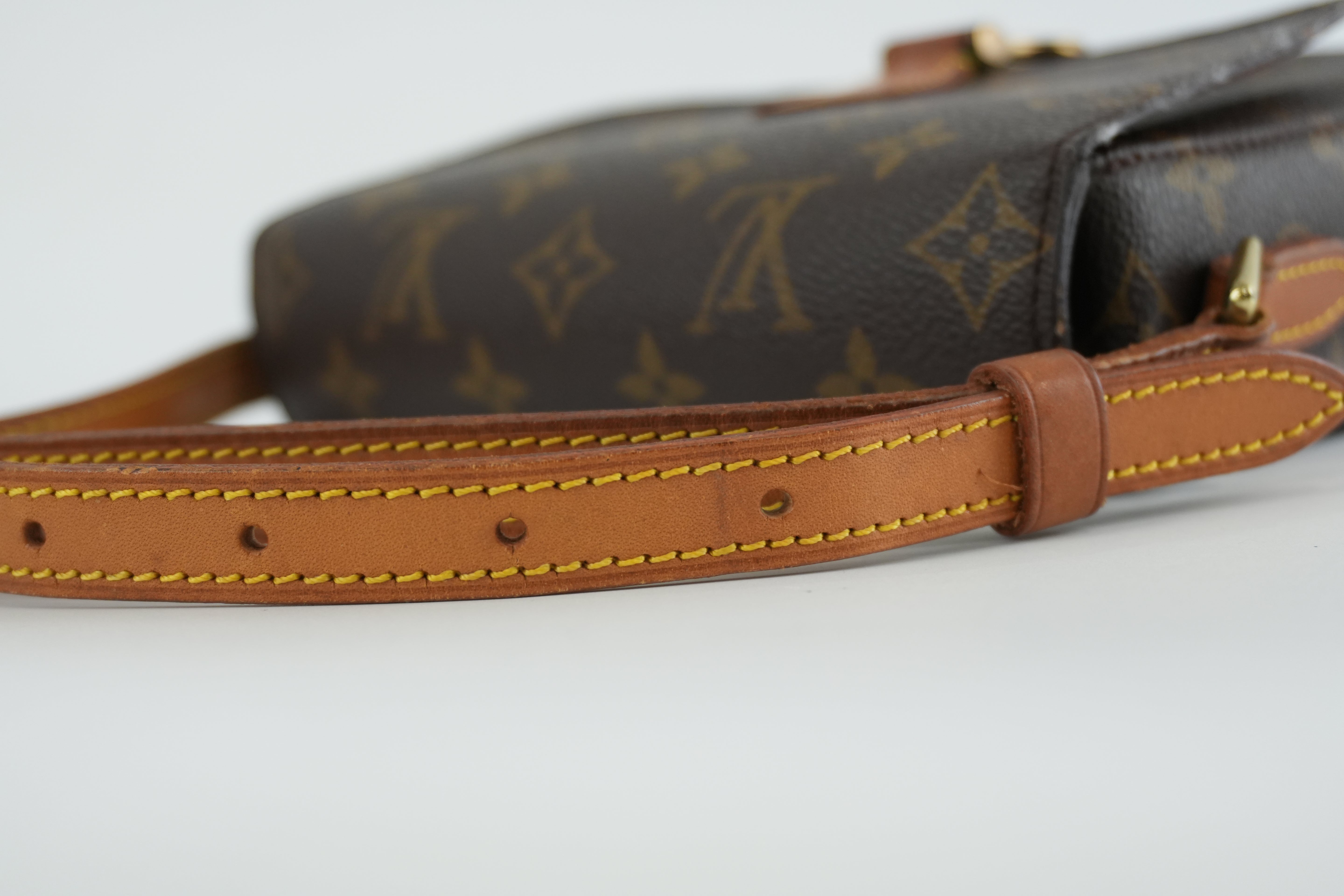 Louis Vuitton Monogram Saint Cloud MM Shoulder Bag Used