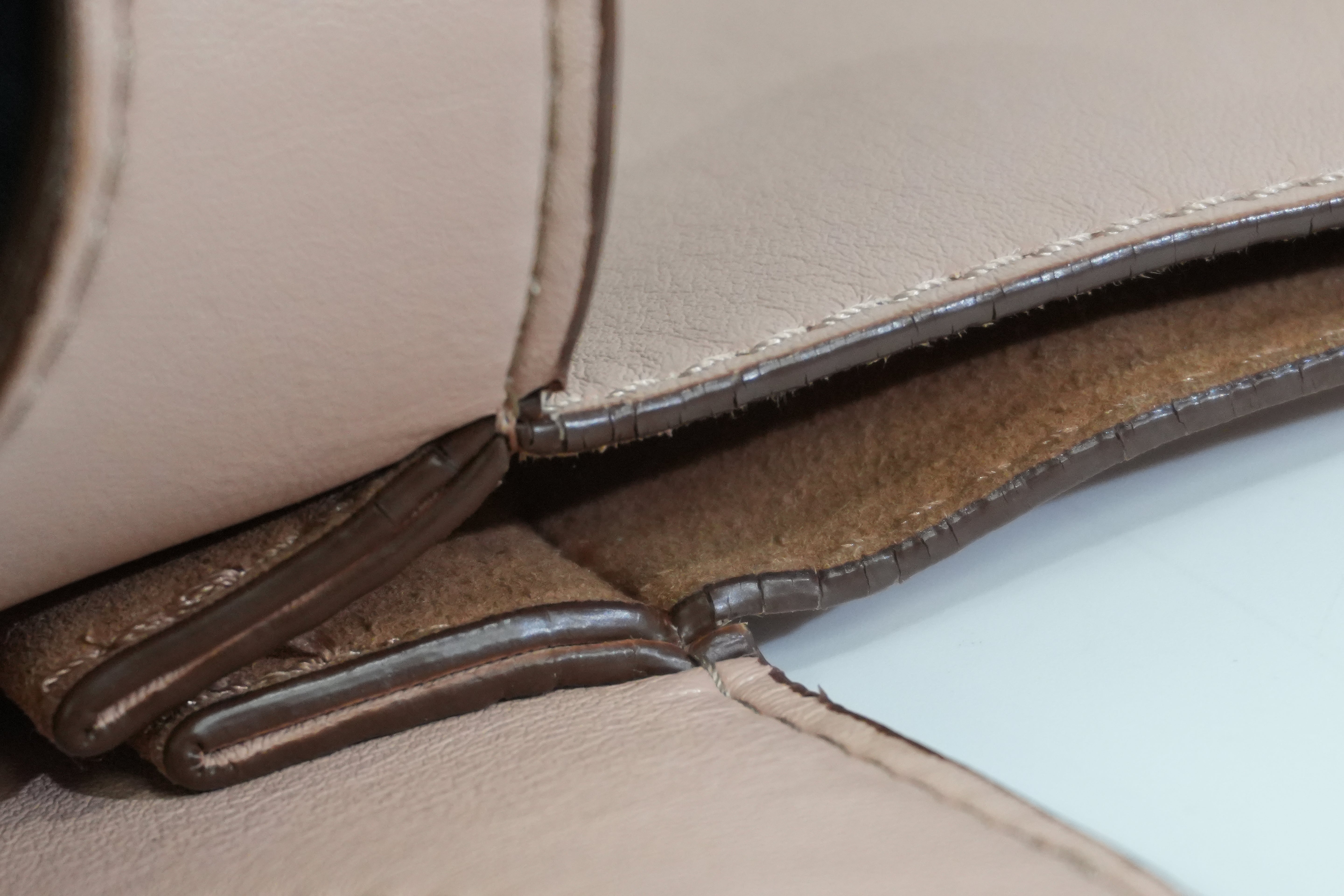 Pre-owned Stella McCartney Leather Logo Tote Bag Pink