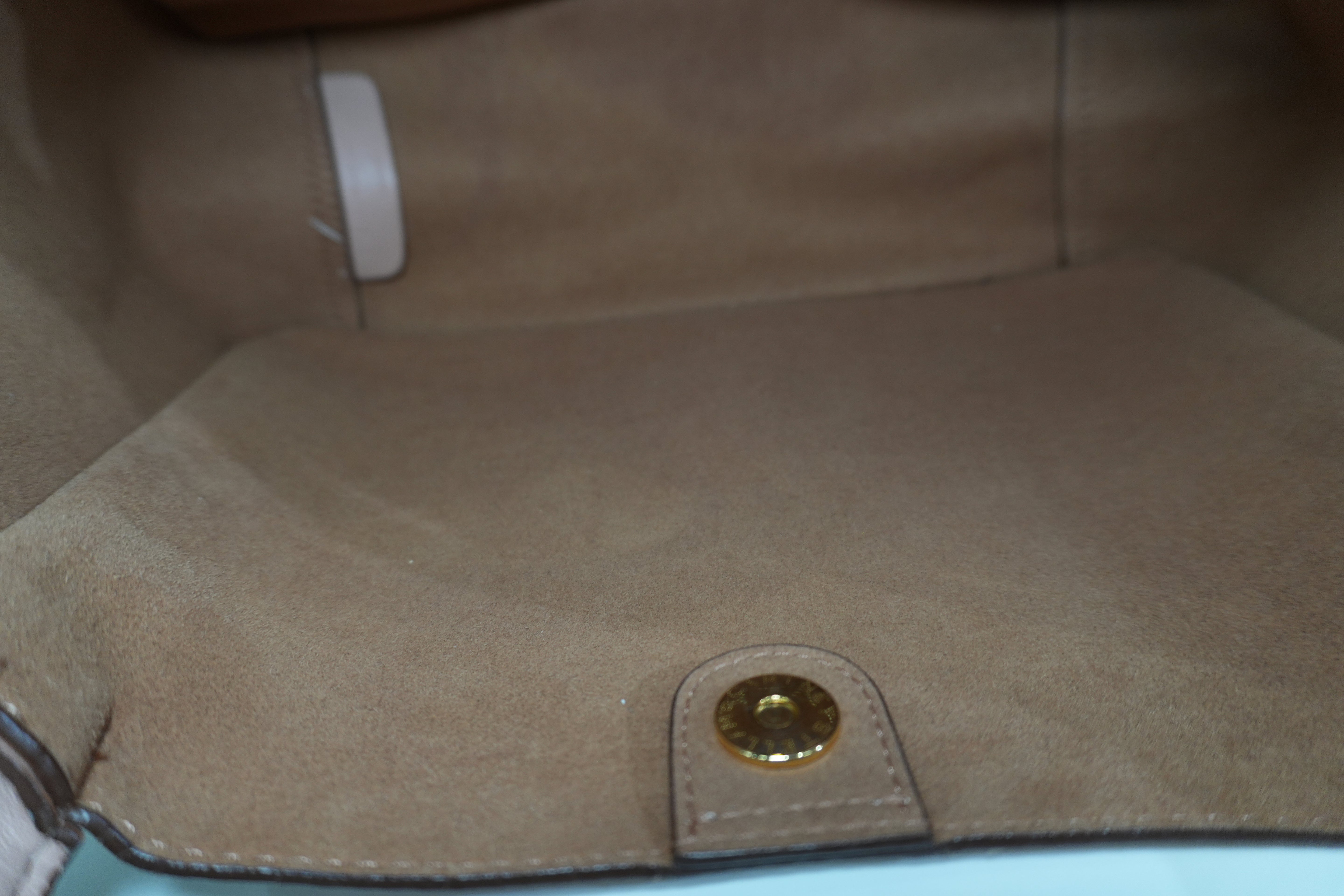 Pre-owned Stella McCartney Leather Logo Tote Bag Pink