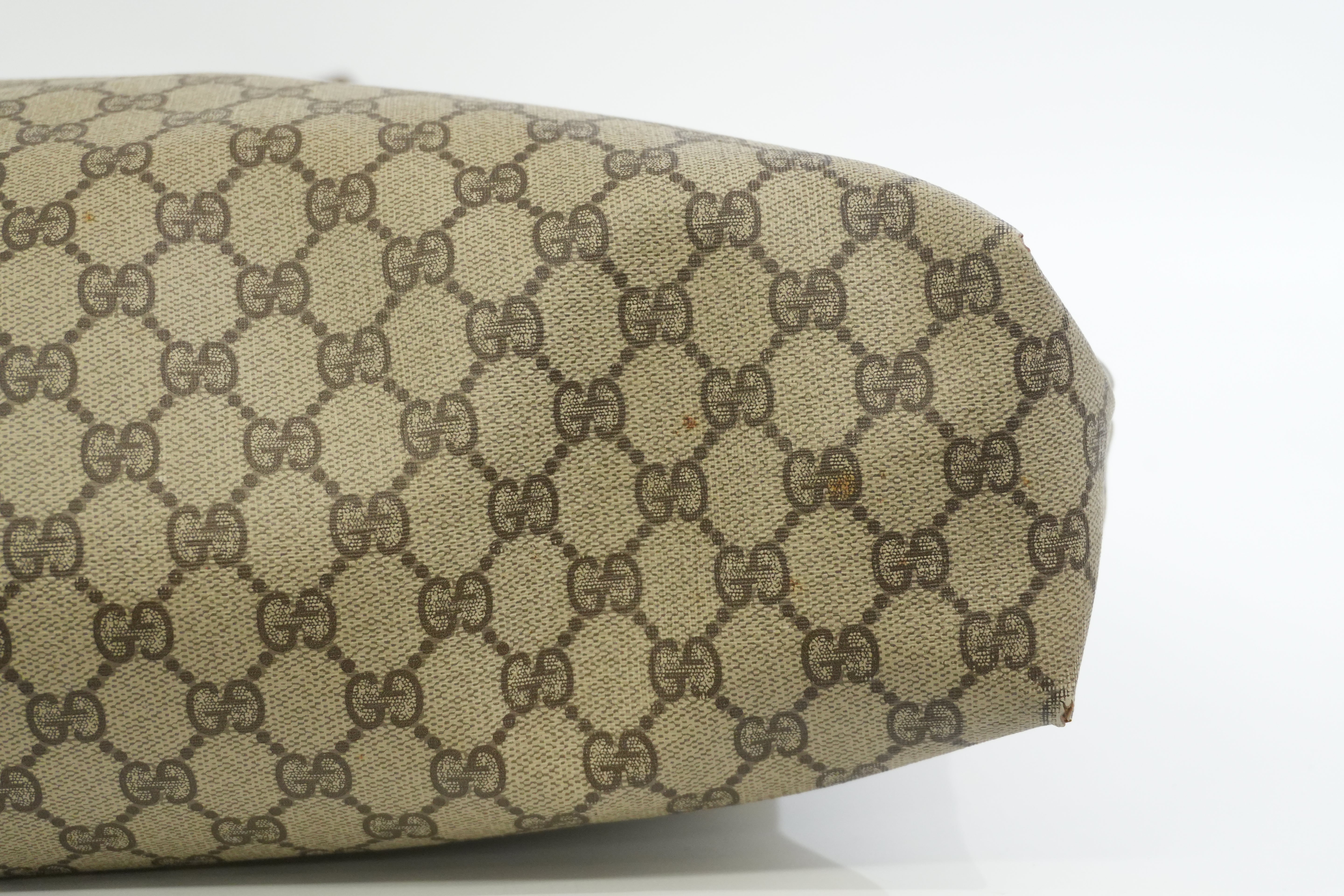Pre-owned Gucci Tote Bag Brown