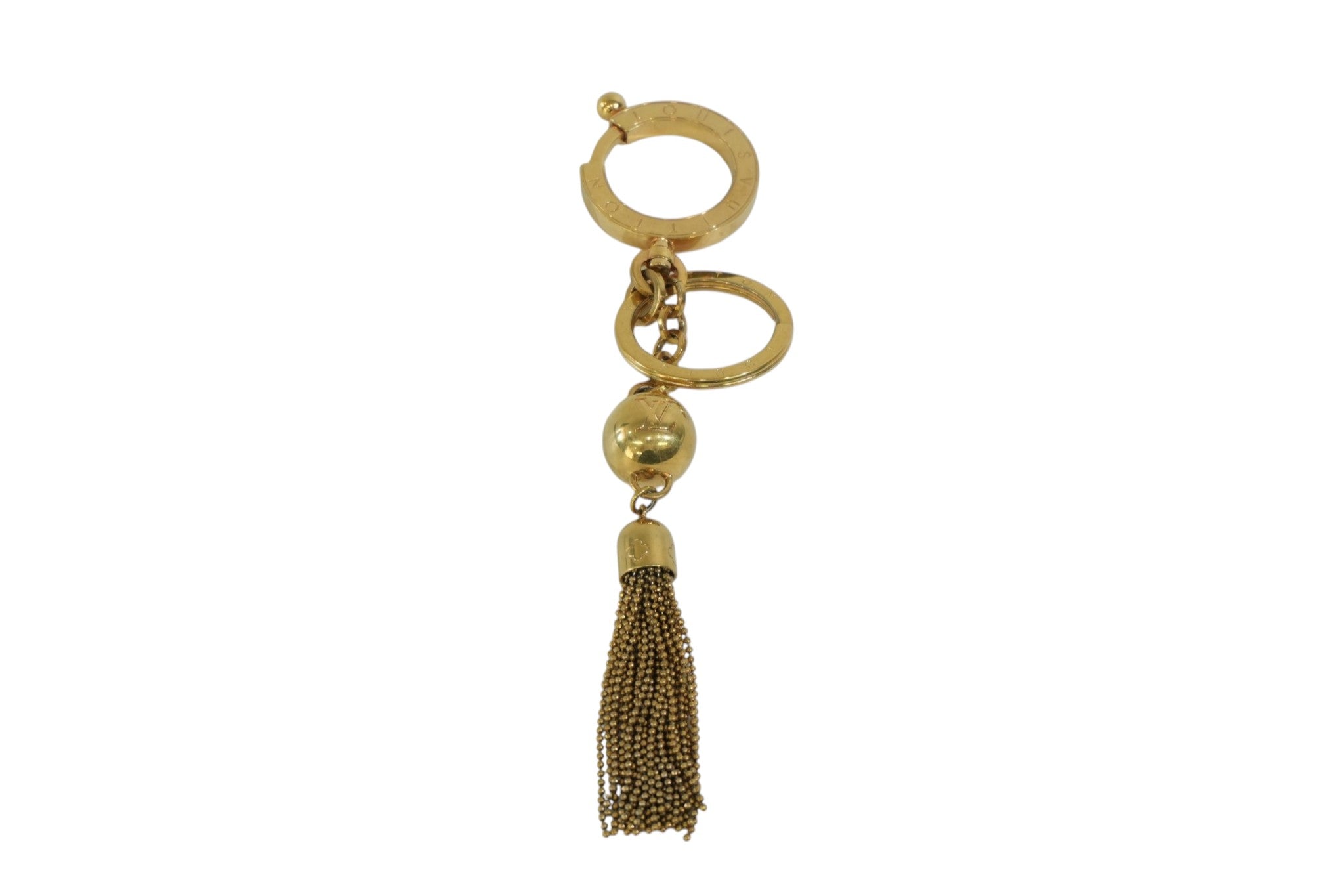 Pre-owned Louis Vuitton Bag Charm Gold tone