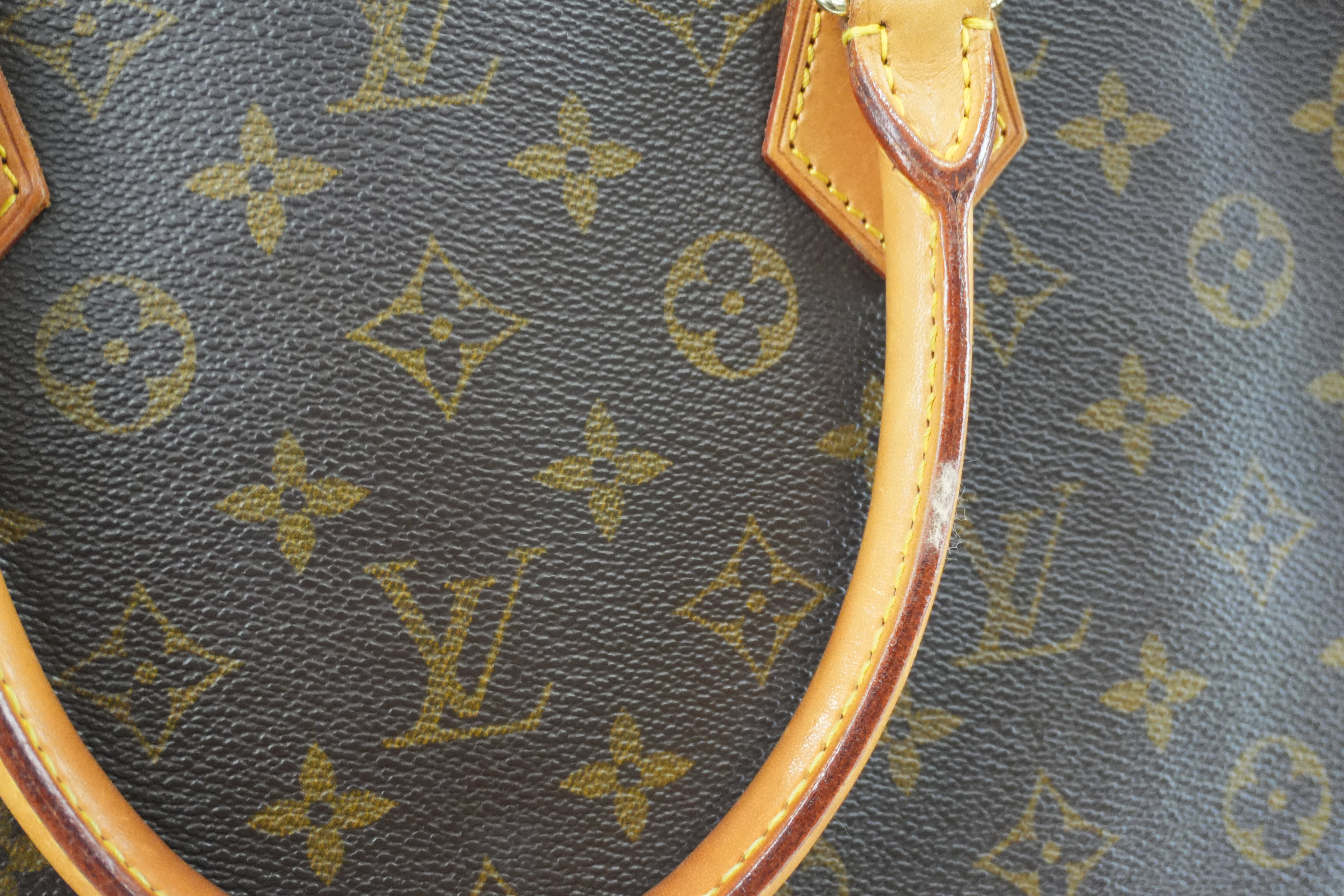 Louis Vuitton Monogram Sac Plat Tote Bag Used
