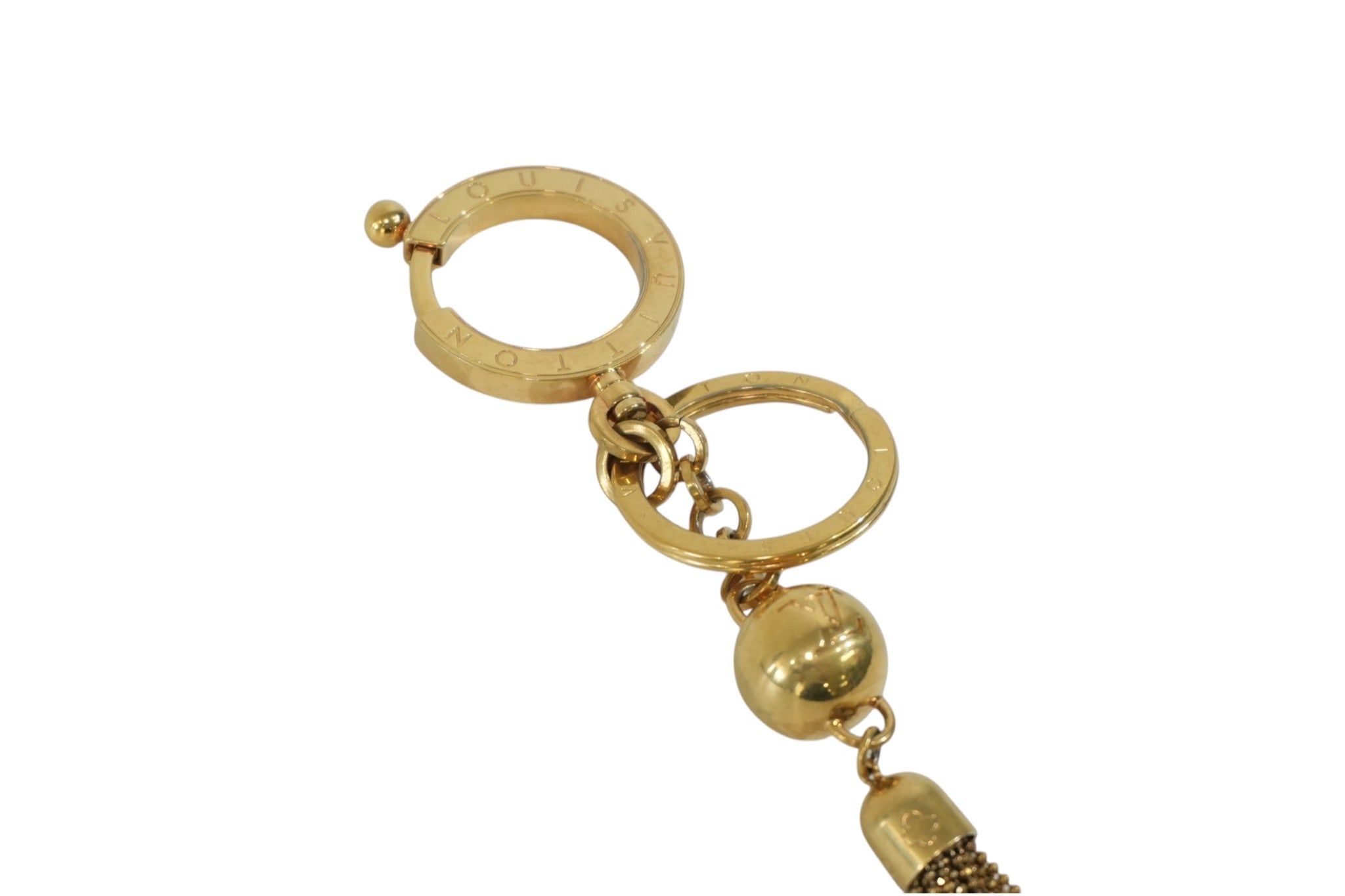 Pre-owned Louis Vuitton Bag Charm Gold tone