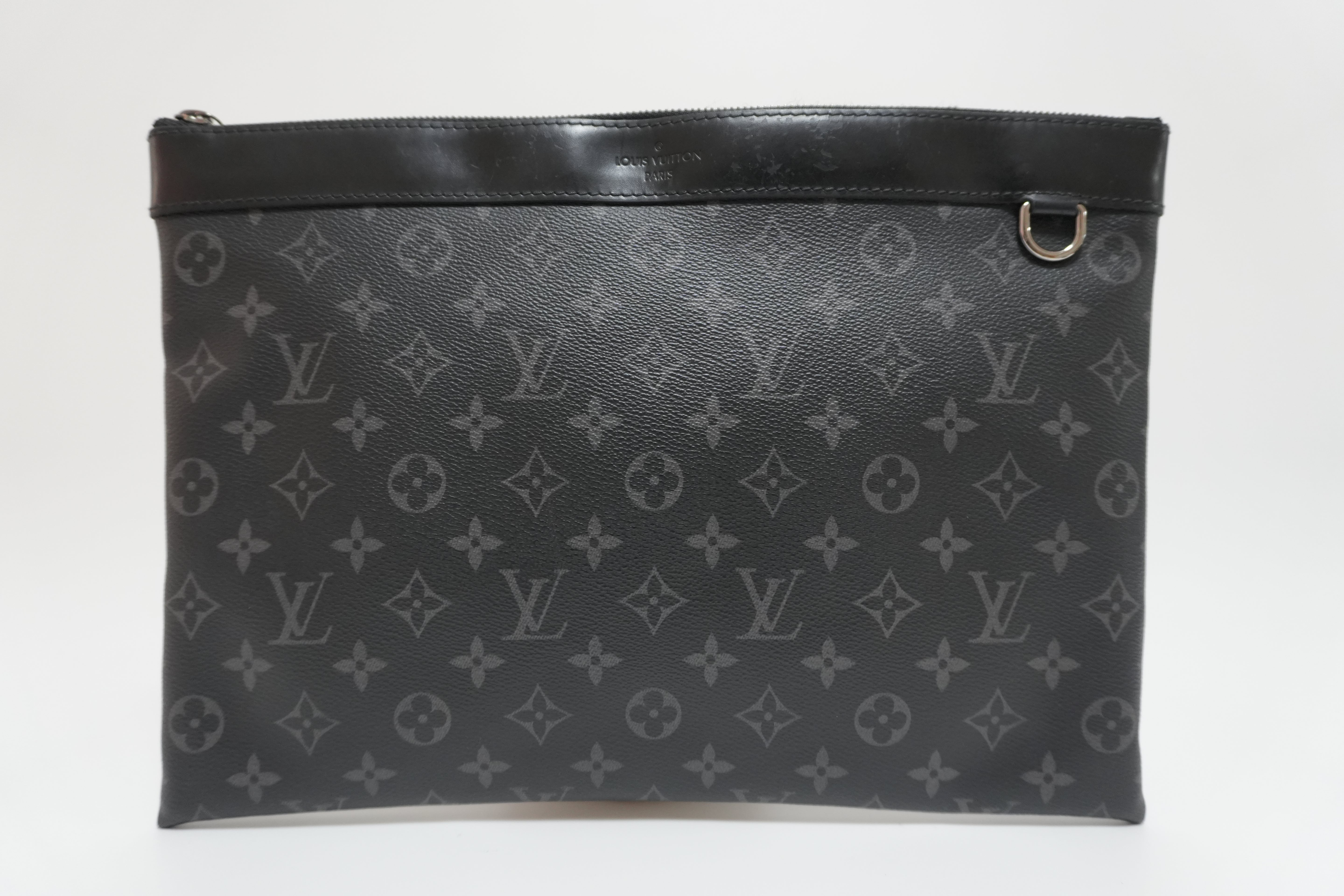 Louis Vuitton Eclipse Pochette Discovery Clutch Used