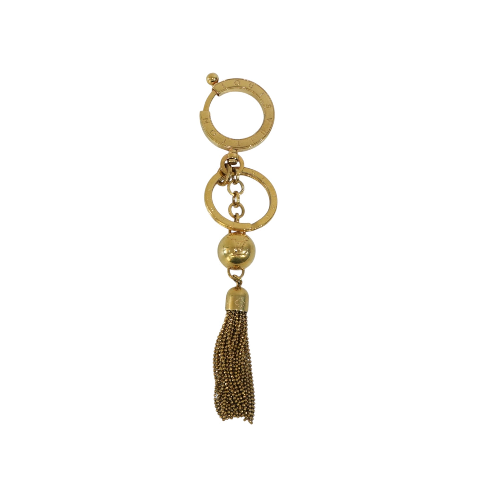 Pre-owned Louis Vuitton Bag Charm Gold tone