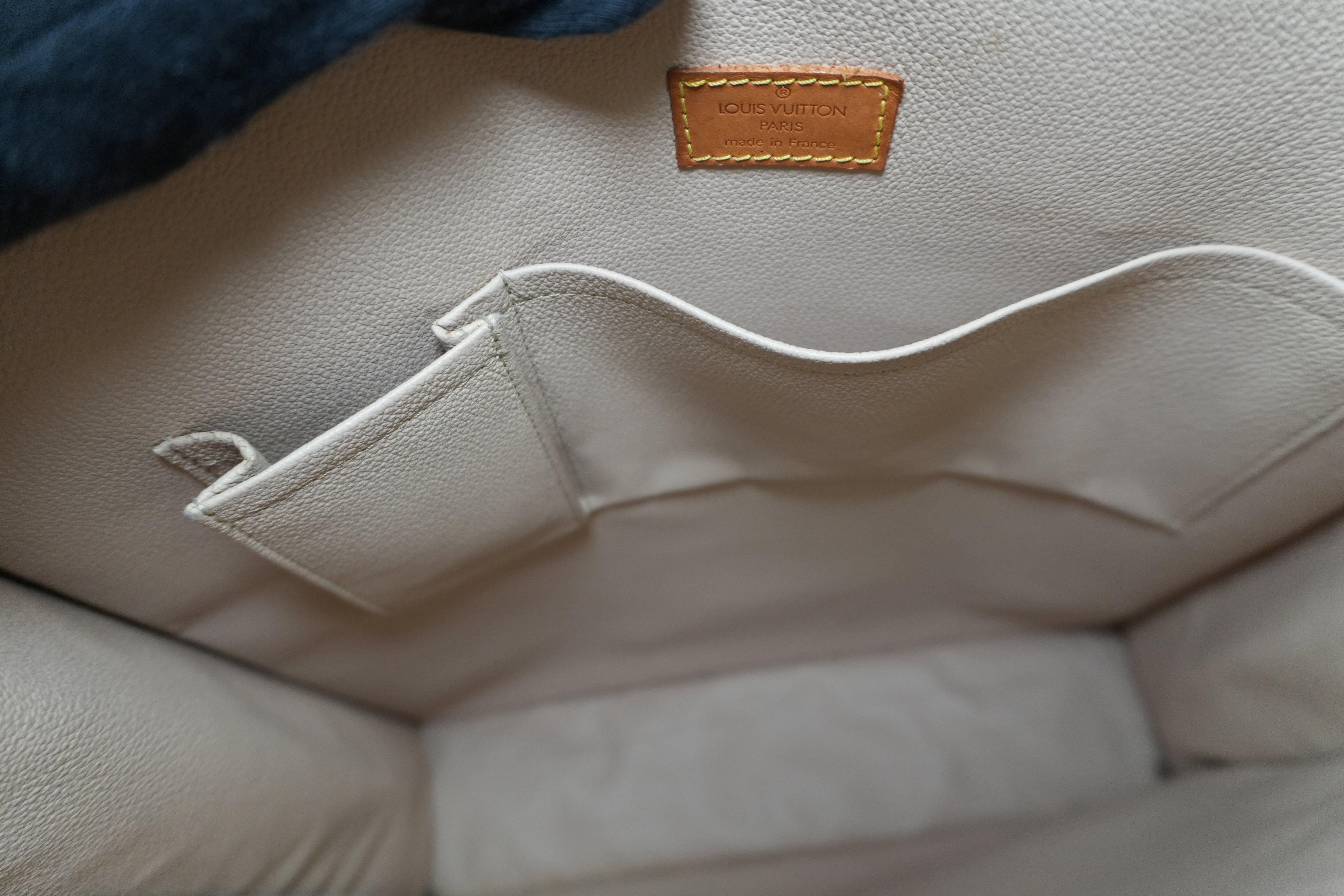 Louis Vuitton Monogram Sac Plat Tote Bag Used