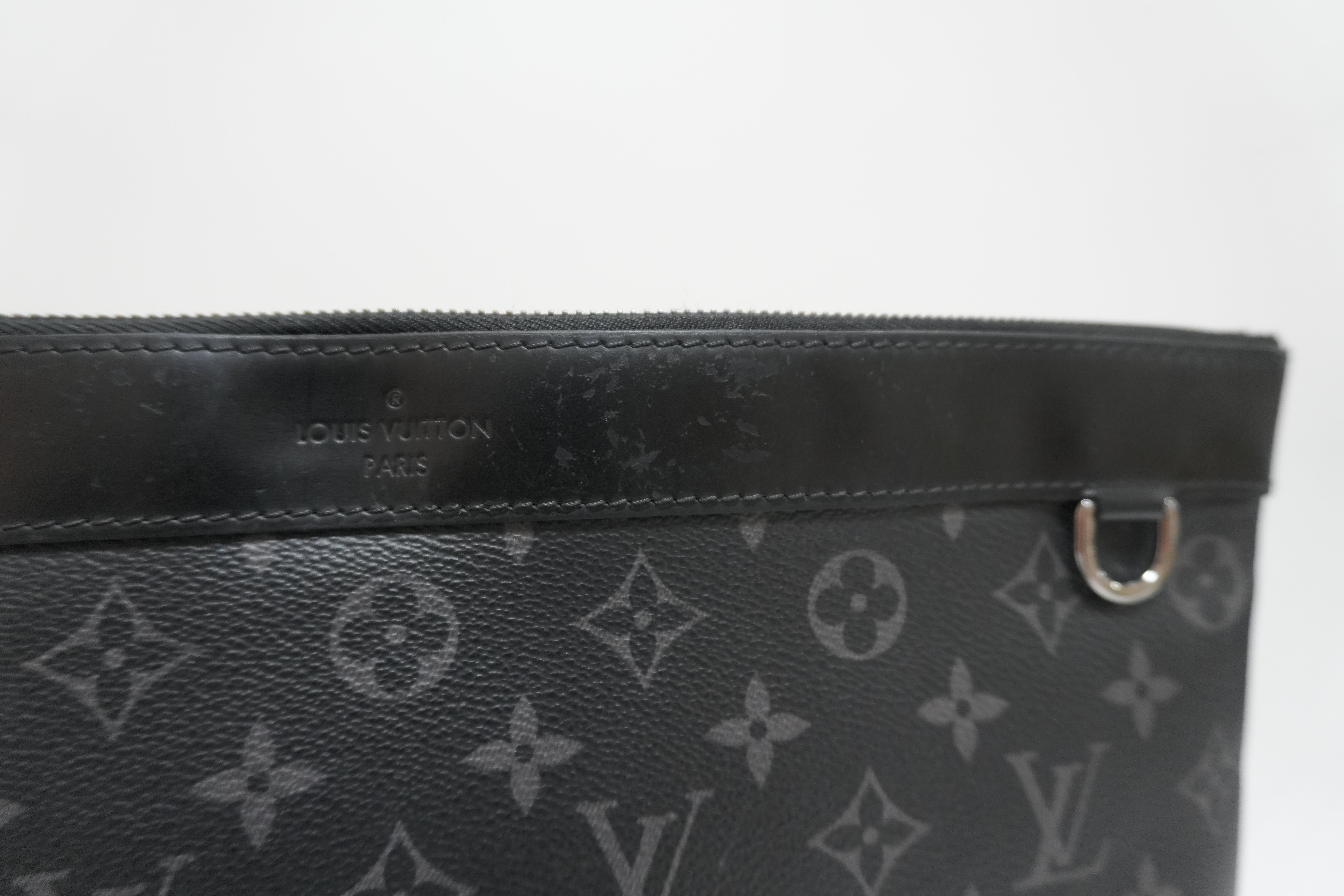 Louis Vuitton Eclipse Pochette Discovery Clutch Used