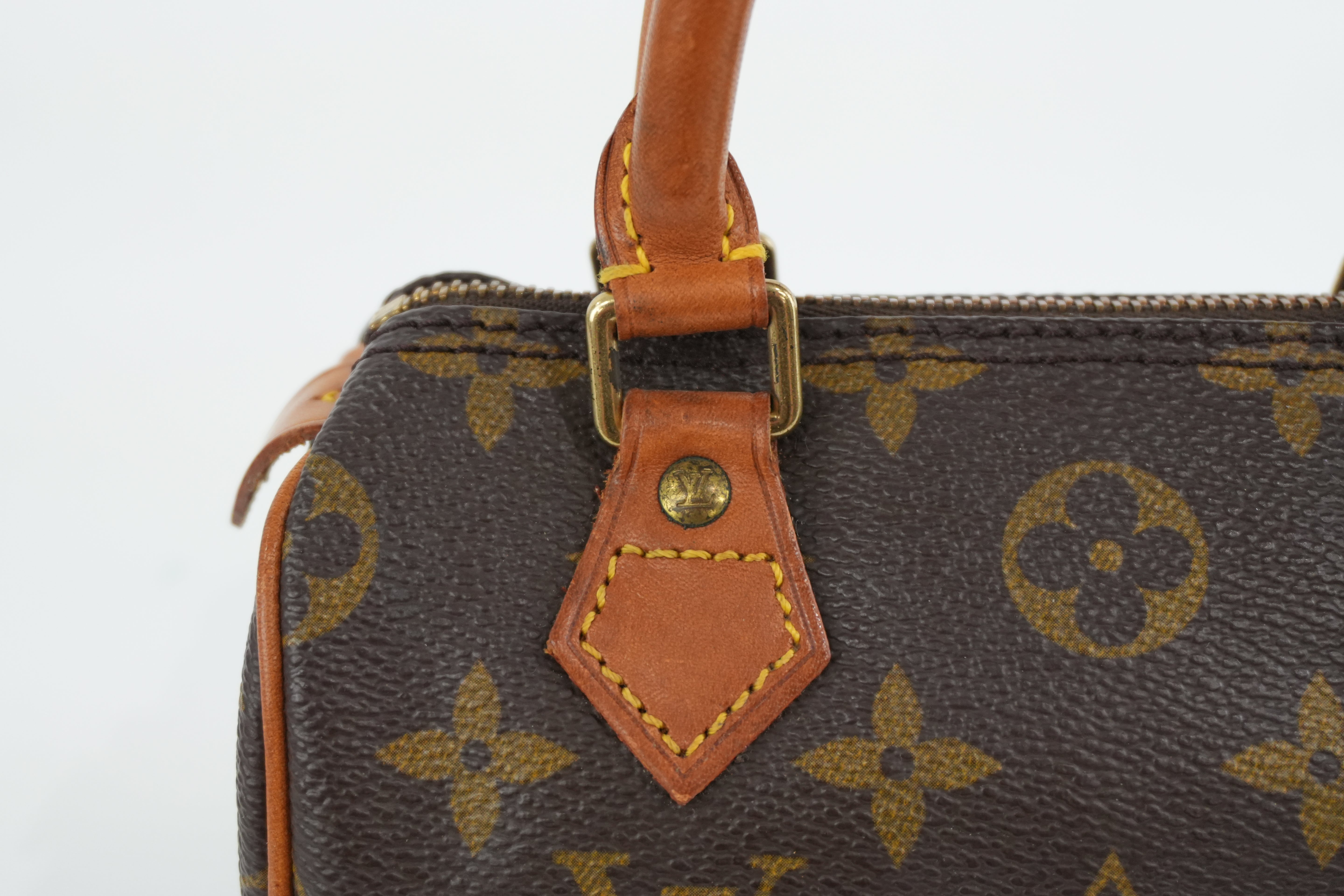 Louis Vuitton Monogram Mini Speedy Handbag Used