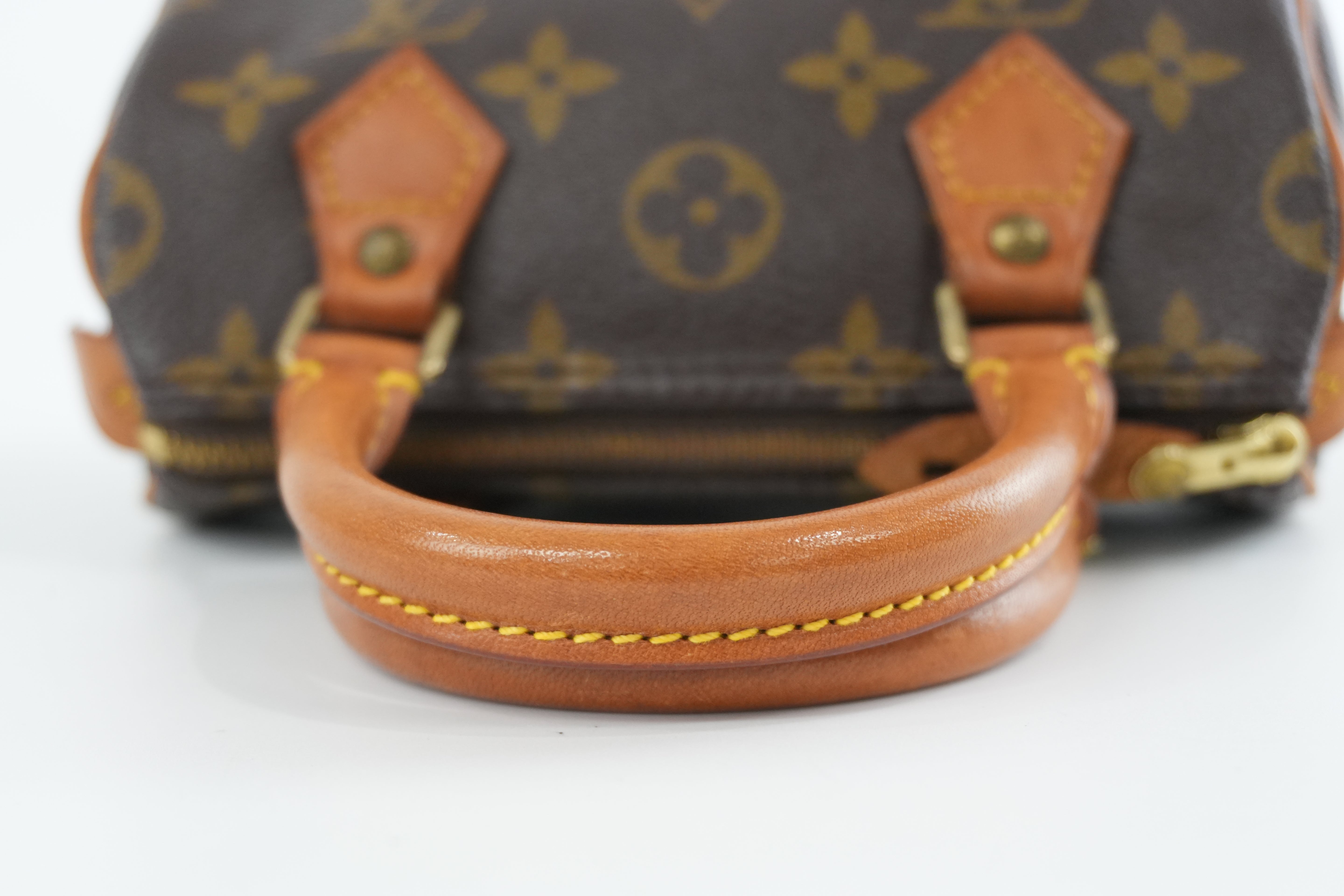 Louis Vuitton Monogram Mini Speedy Handbag Used