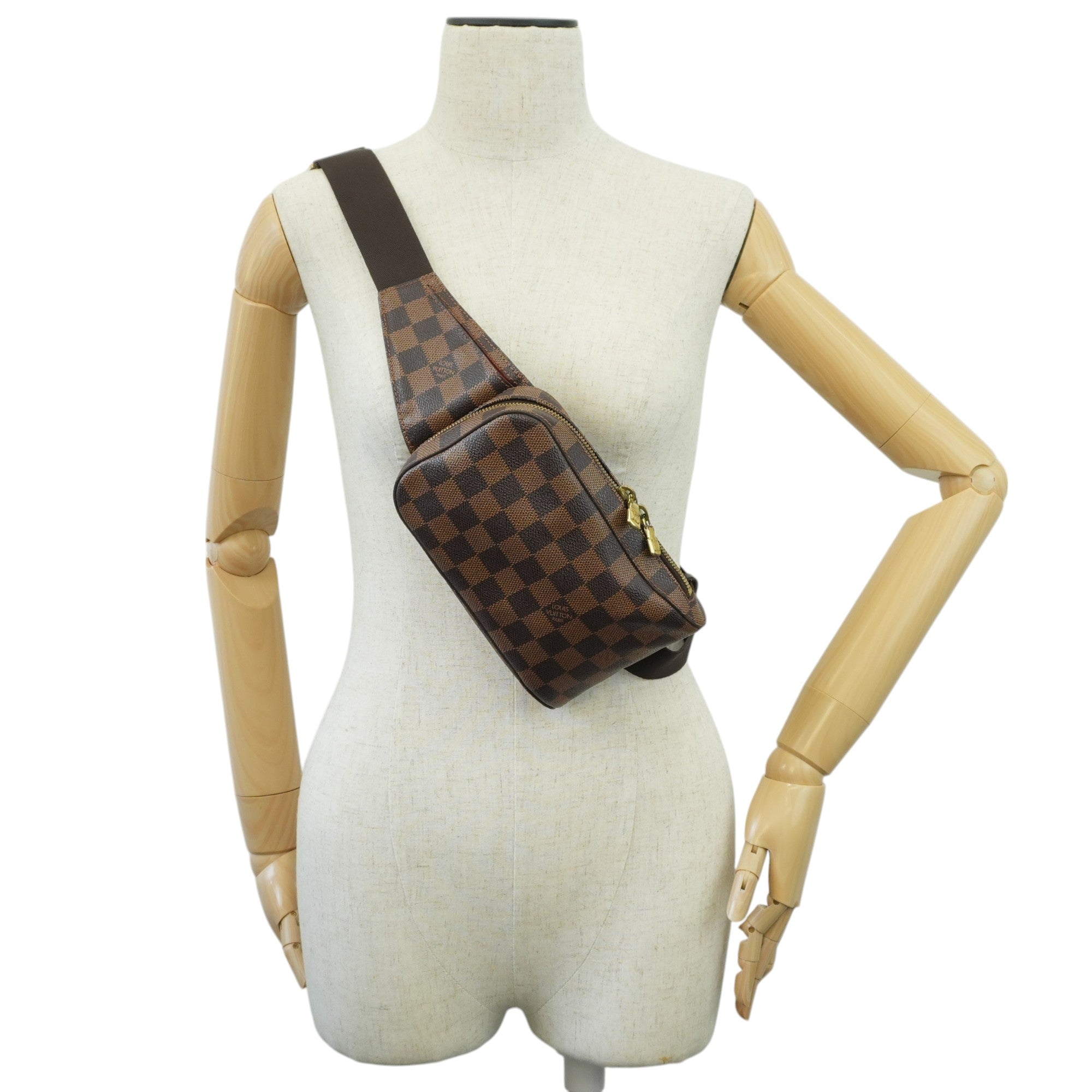 Louis Vuitton Damier Ebene Geronimo Body Bag Used