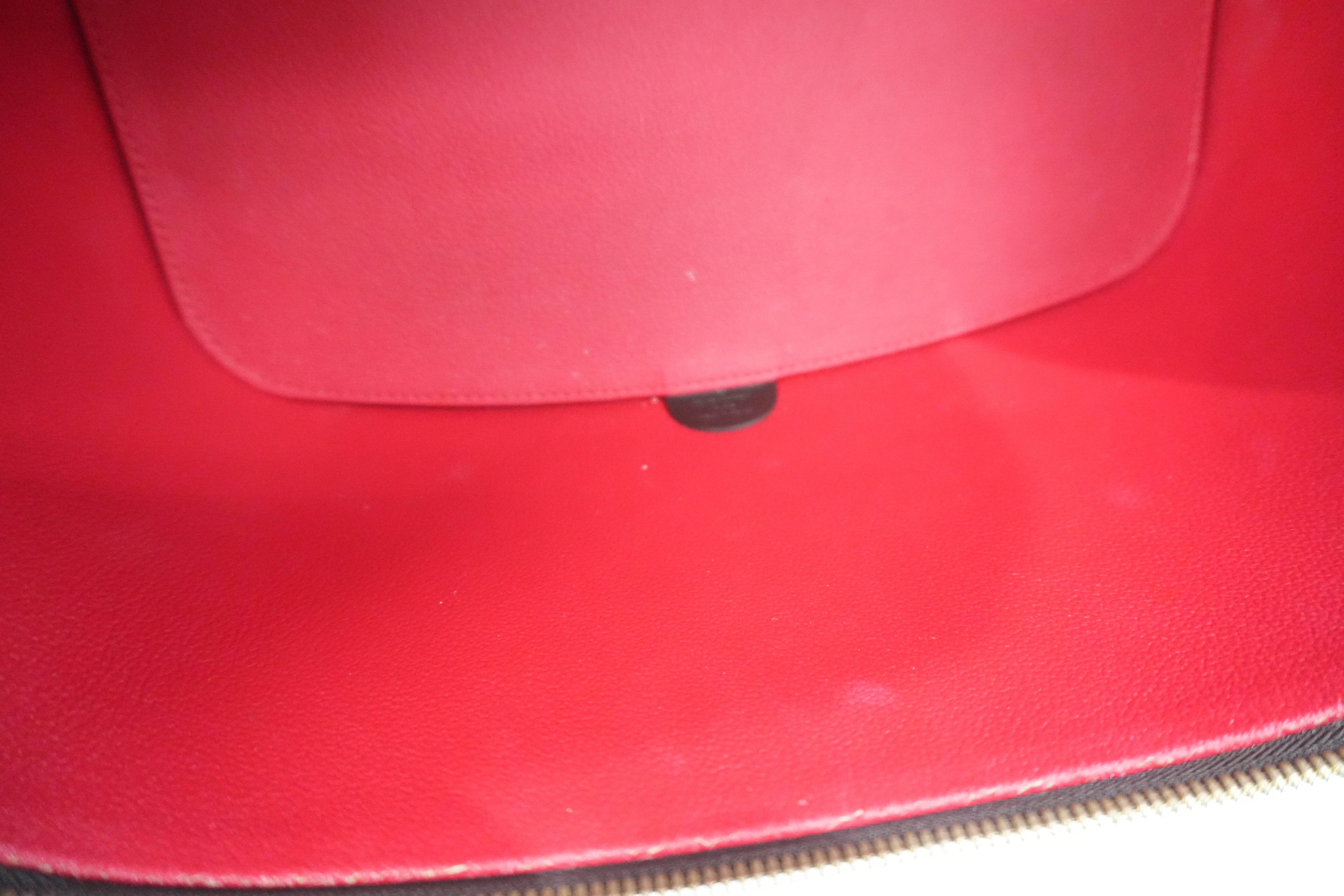 Louis Vuitton Damier Ebene Nice Vanity Case Special Order Used