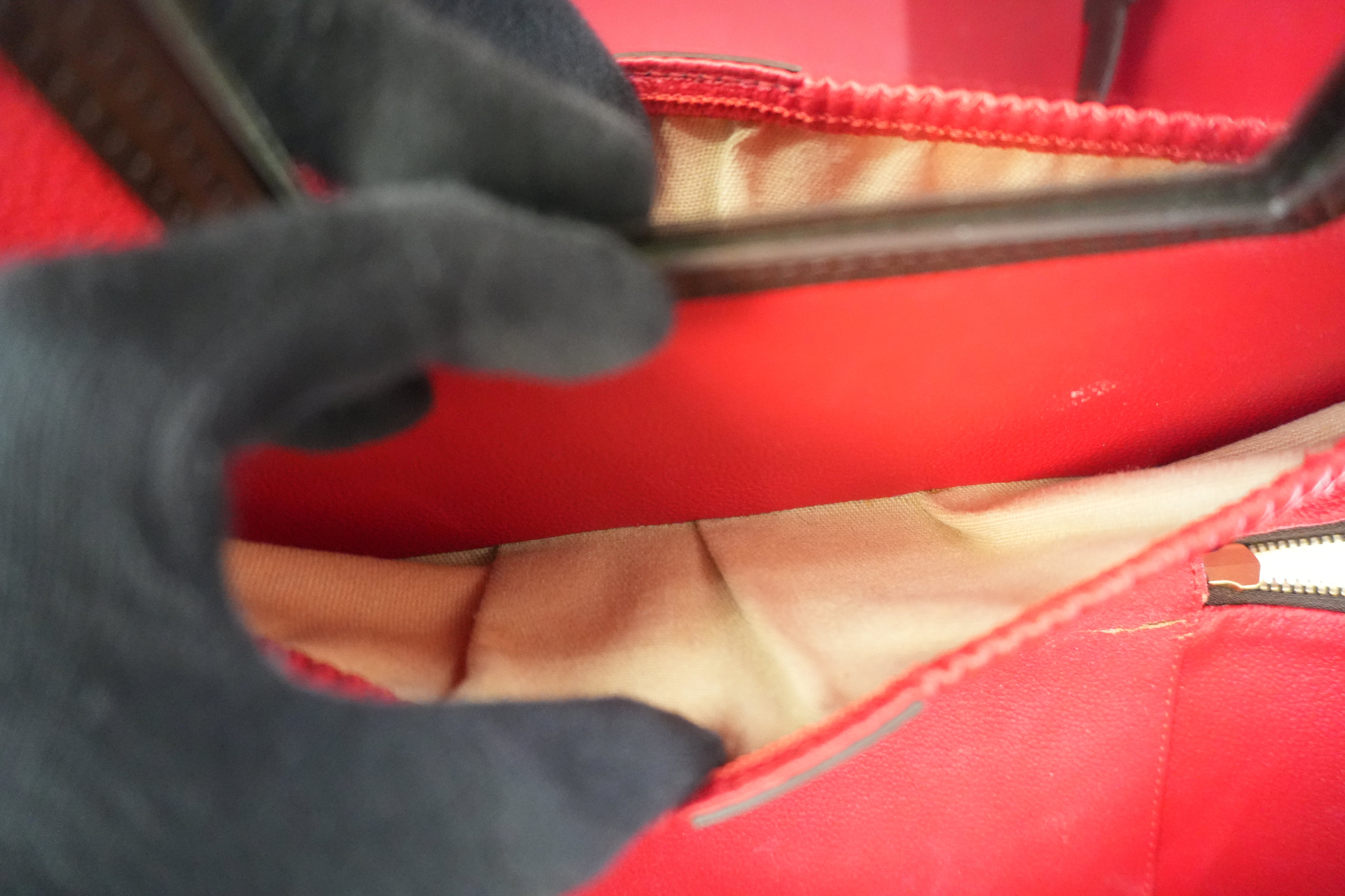 Louis Vuitton Damier Ebene Nice Vanity Case Special Order Used