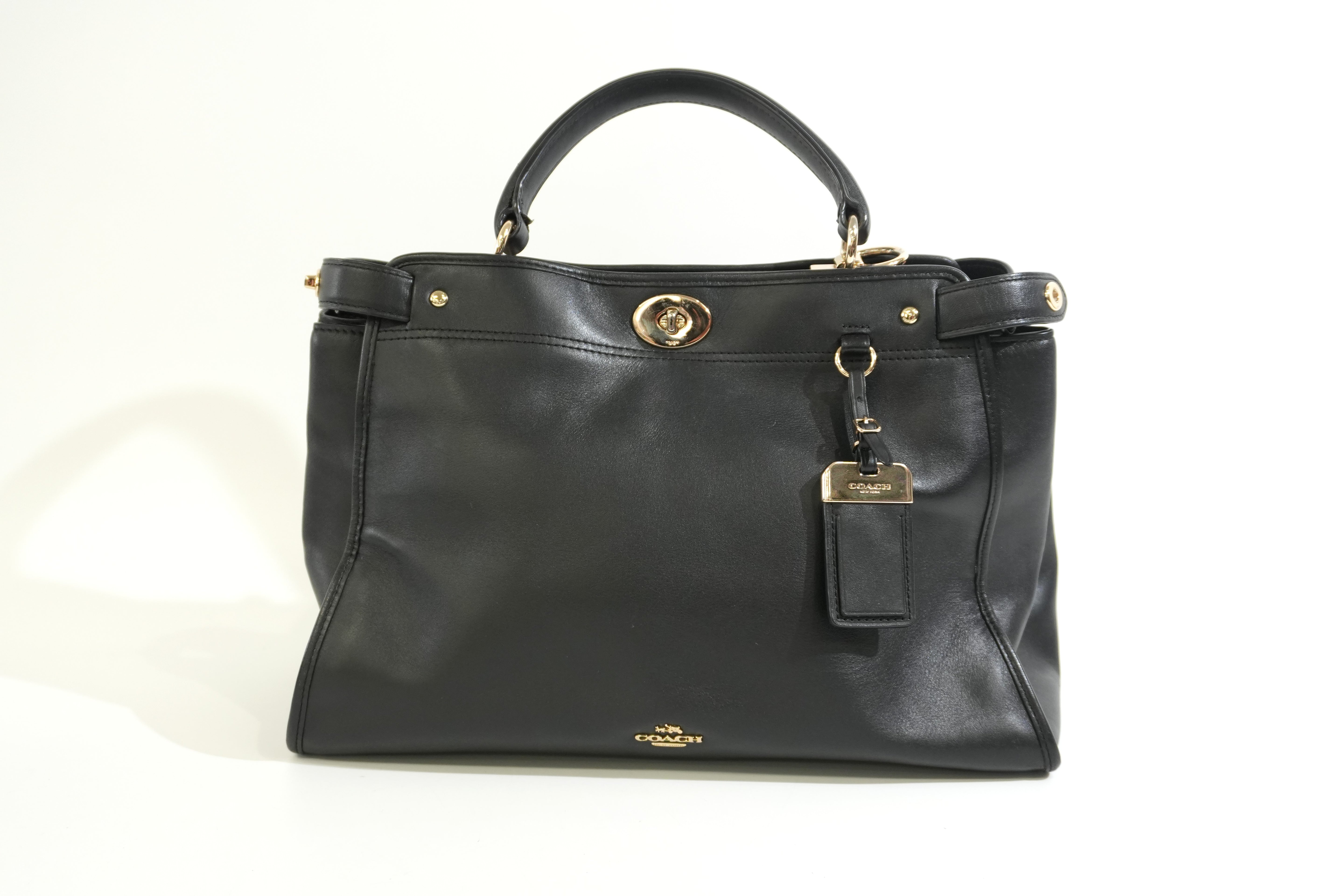 Pre-owned Coach Handbag Black
