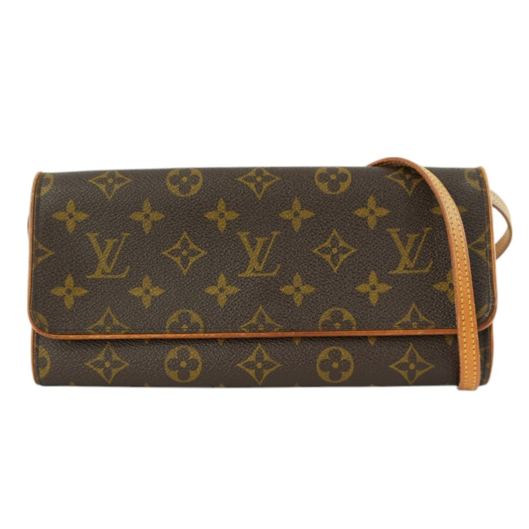 Louis Vuitton Monogram Pochette Twin GM Shoulder Bag Used