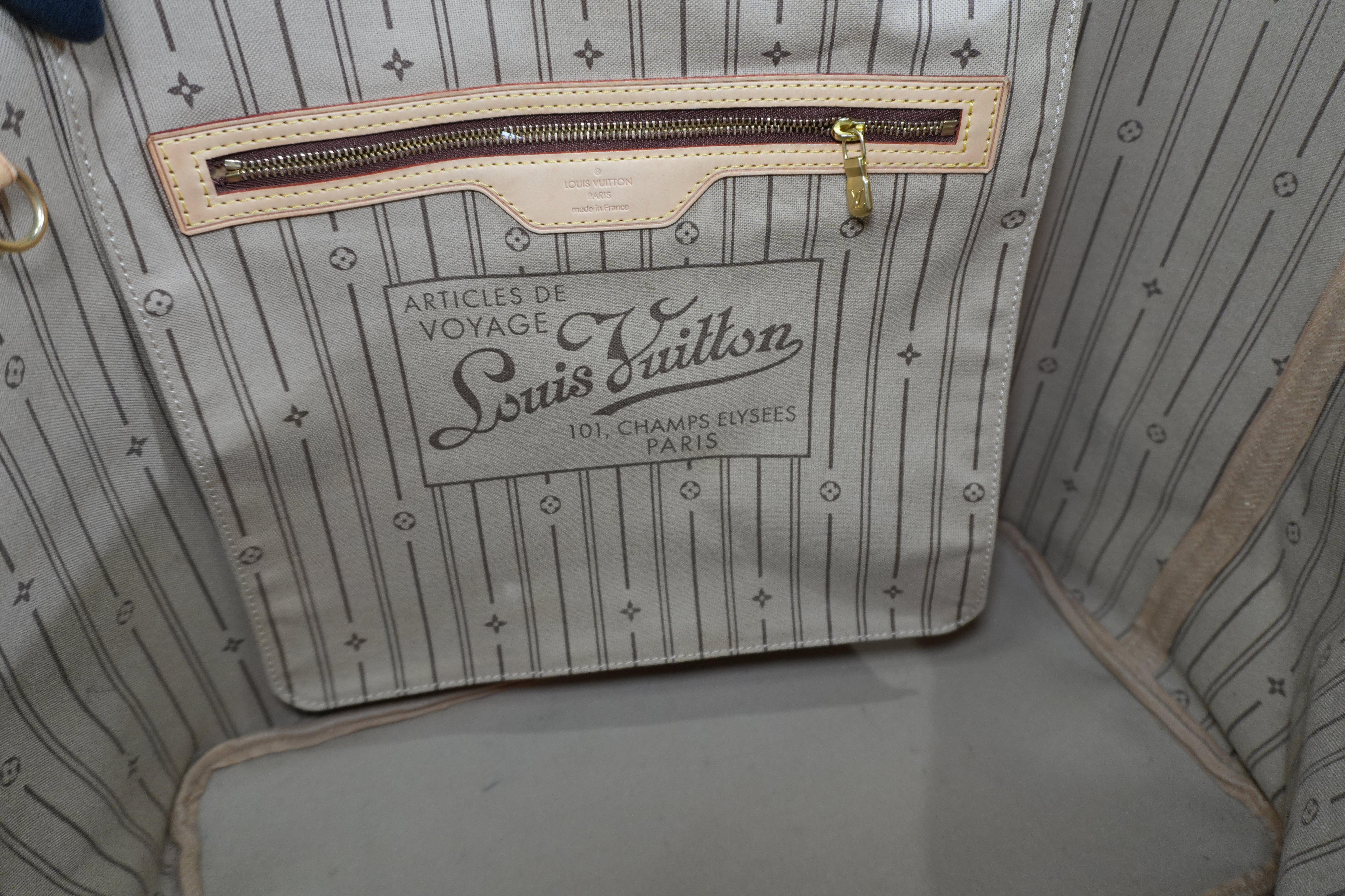 Pre-owned Louis Vuitton Monogram Neverfull GM Tote Bag