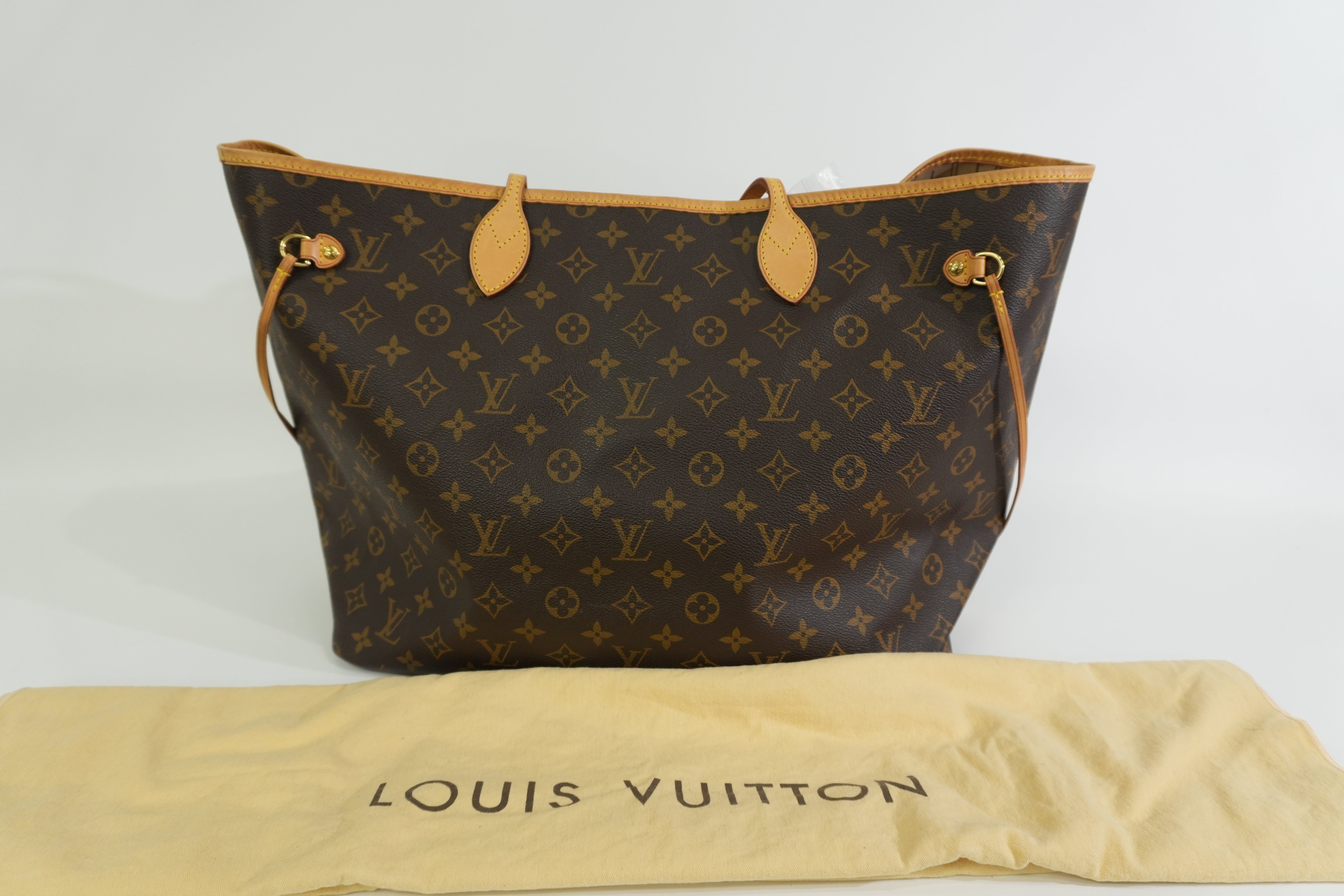Pre-owned Louis Vuitton Monogram Neverfull GM Tote Bag