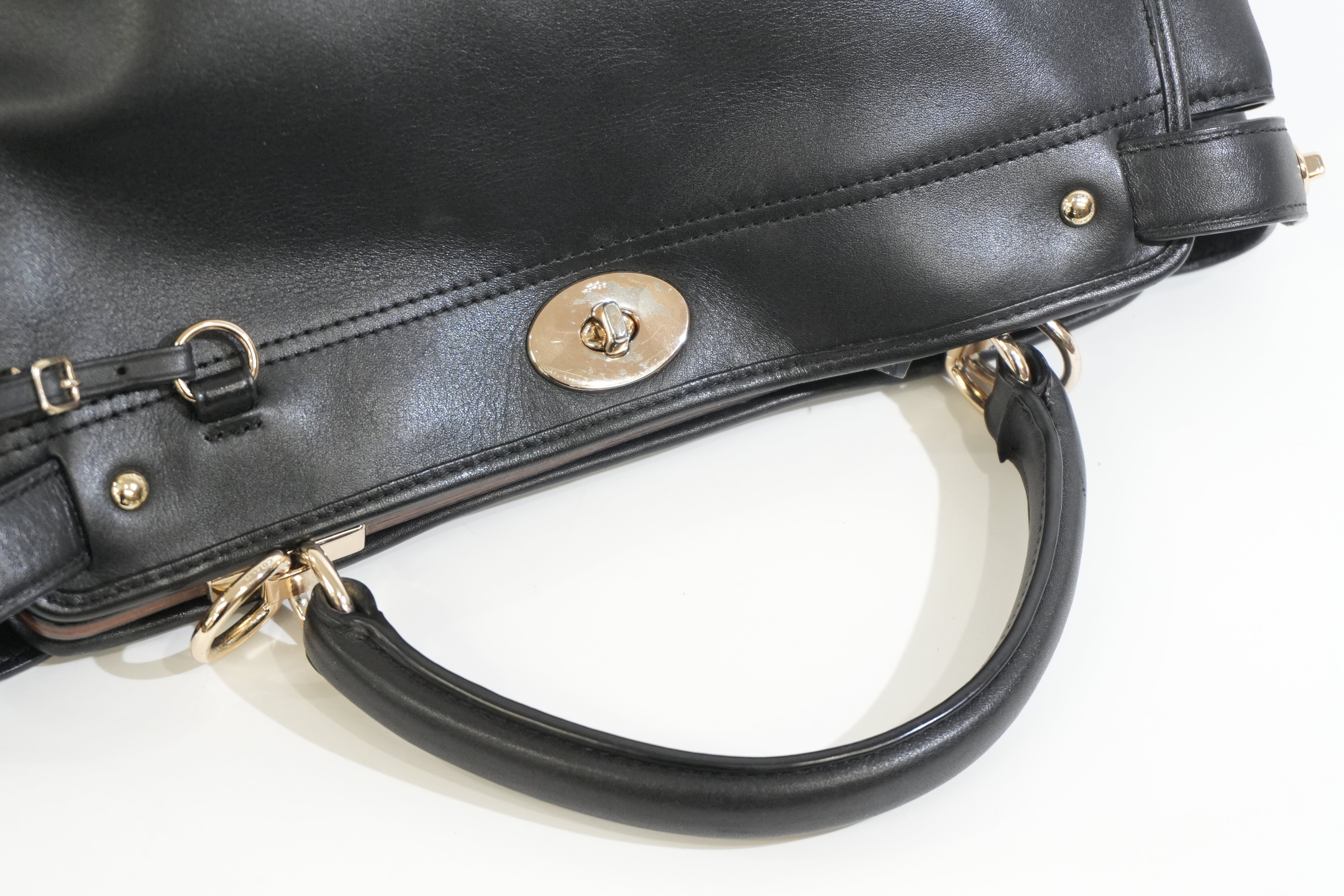 Pre-owned Coach Handbag Black