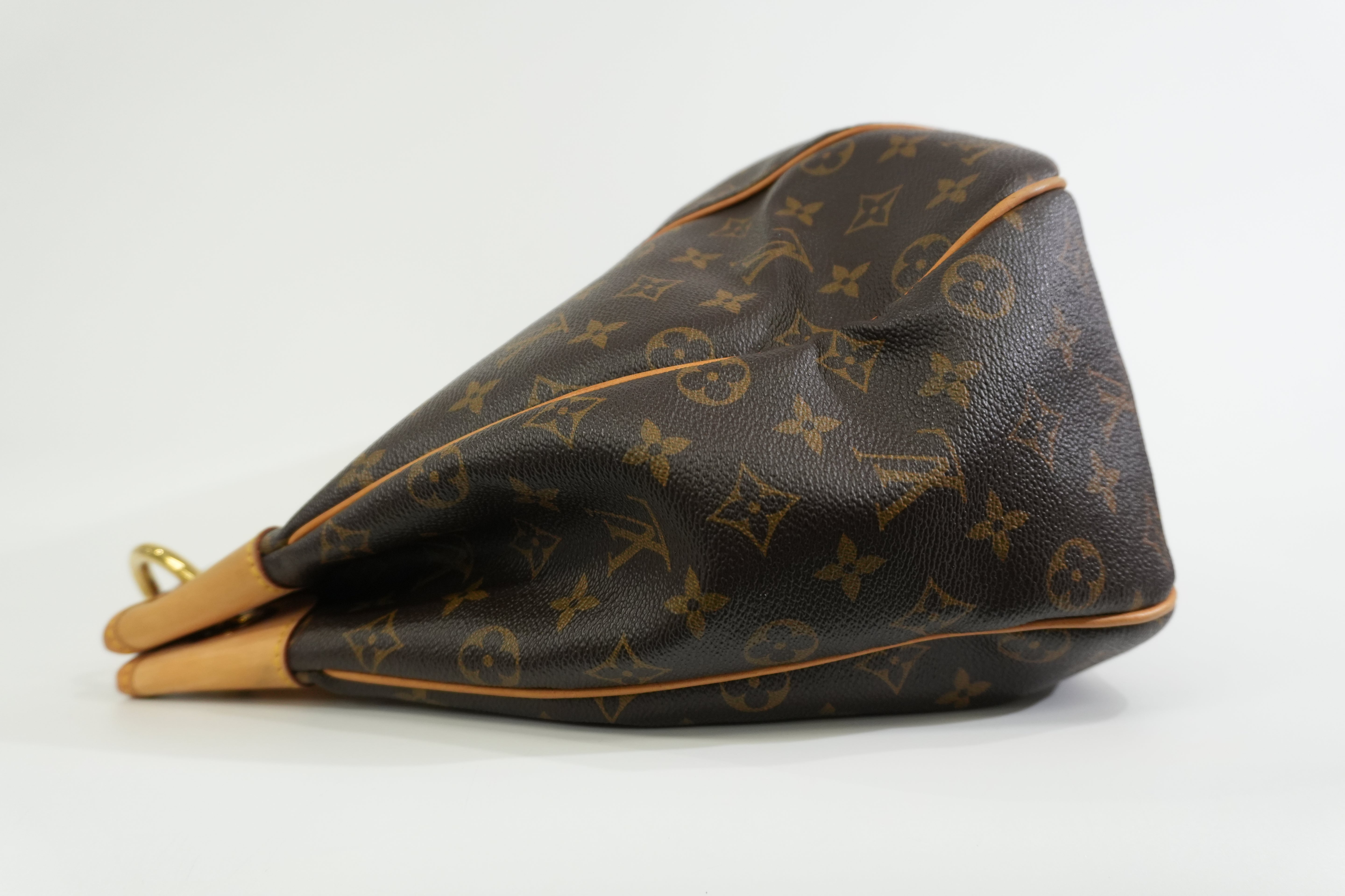 Pre-owned Louis Vuitton Monogram Galliera GM Hobo Tote Bag