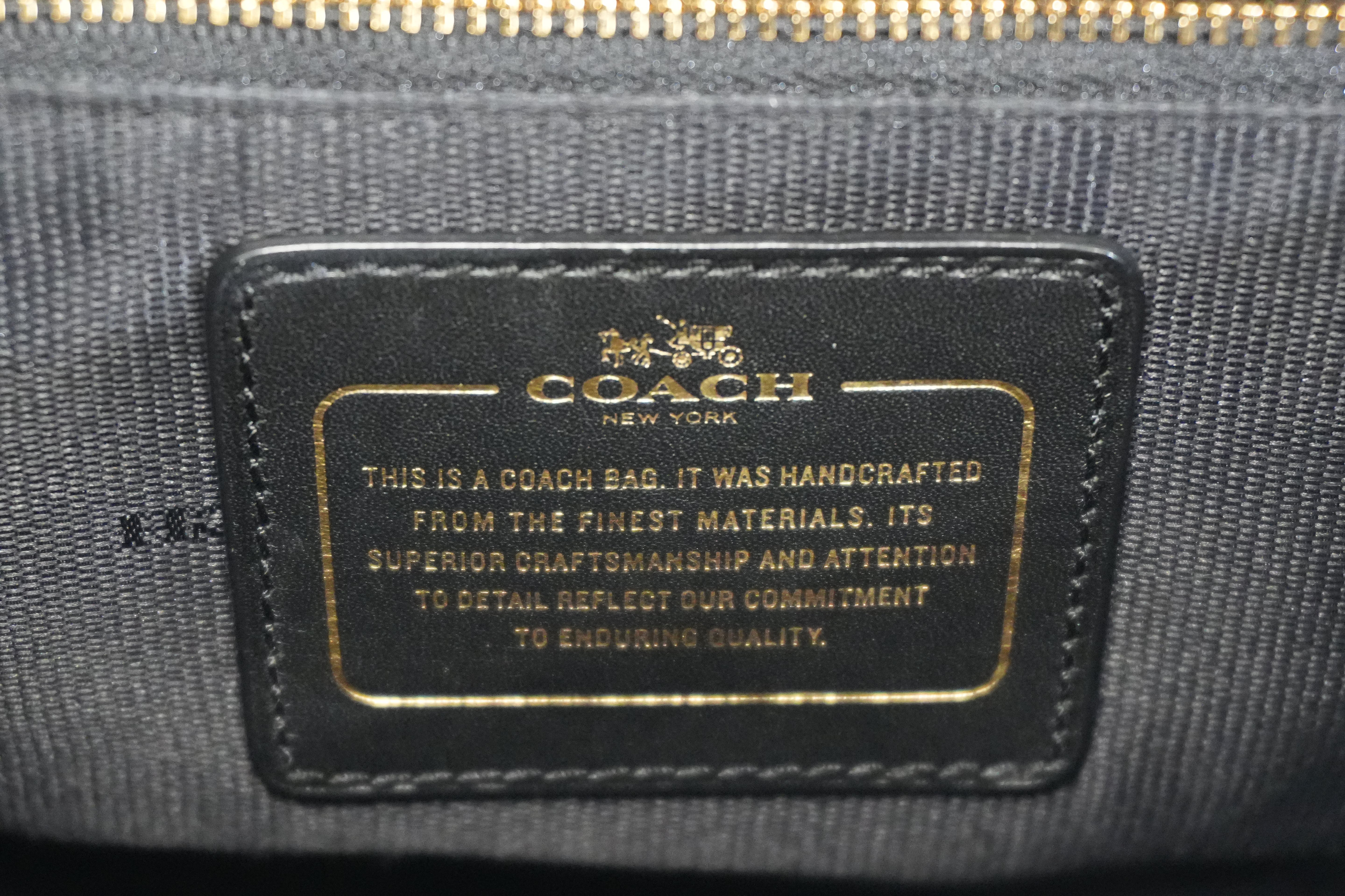 Pre-owned Coach Handbag Black