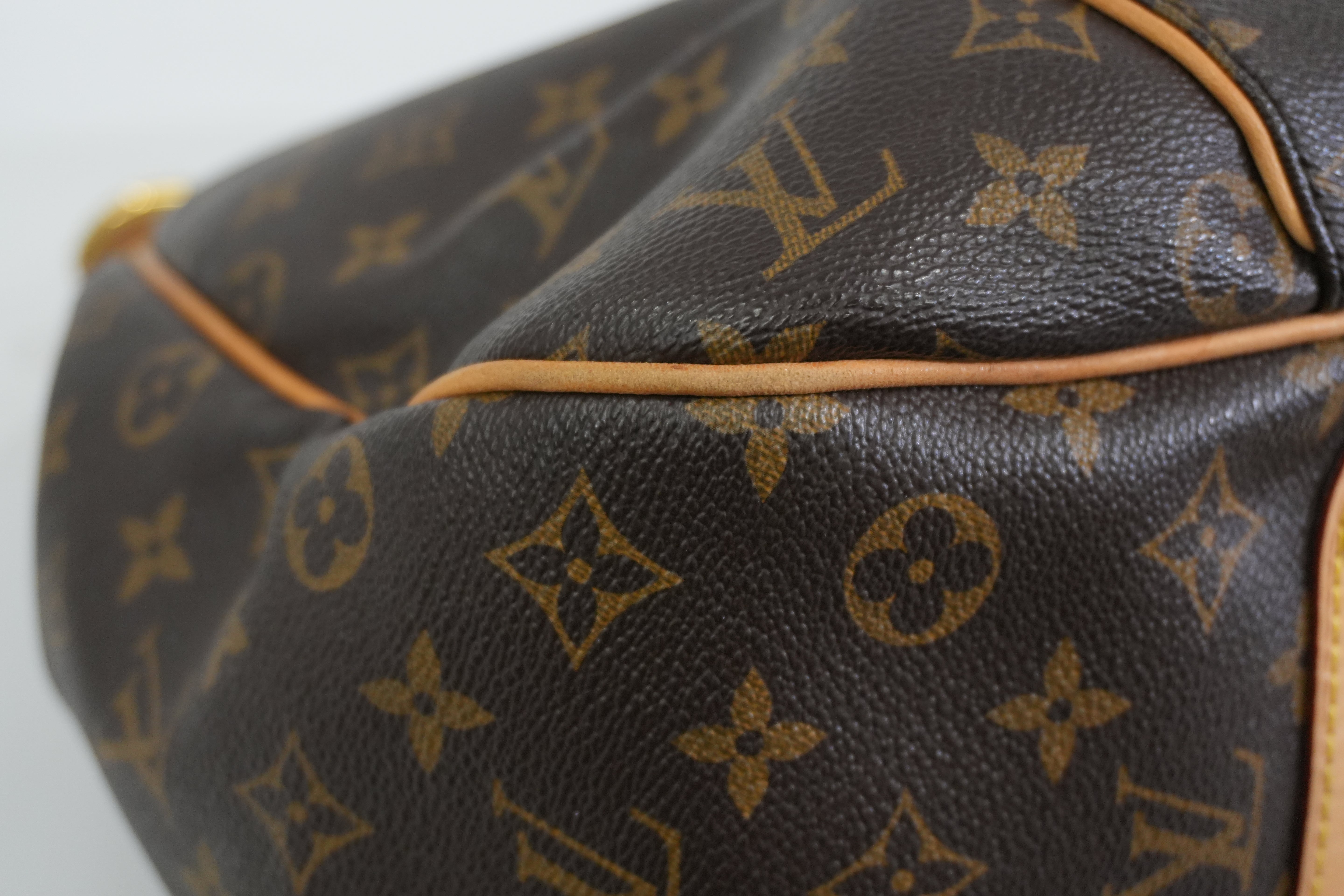Pre-owned Louis Vuitton Monogram Galliera GM Hobo Tote Bag