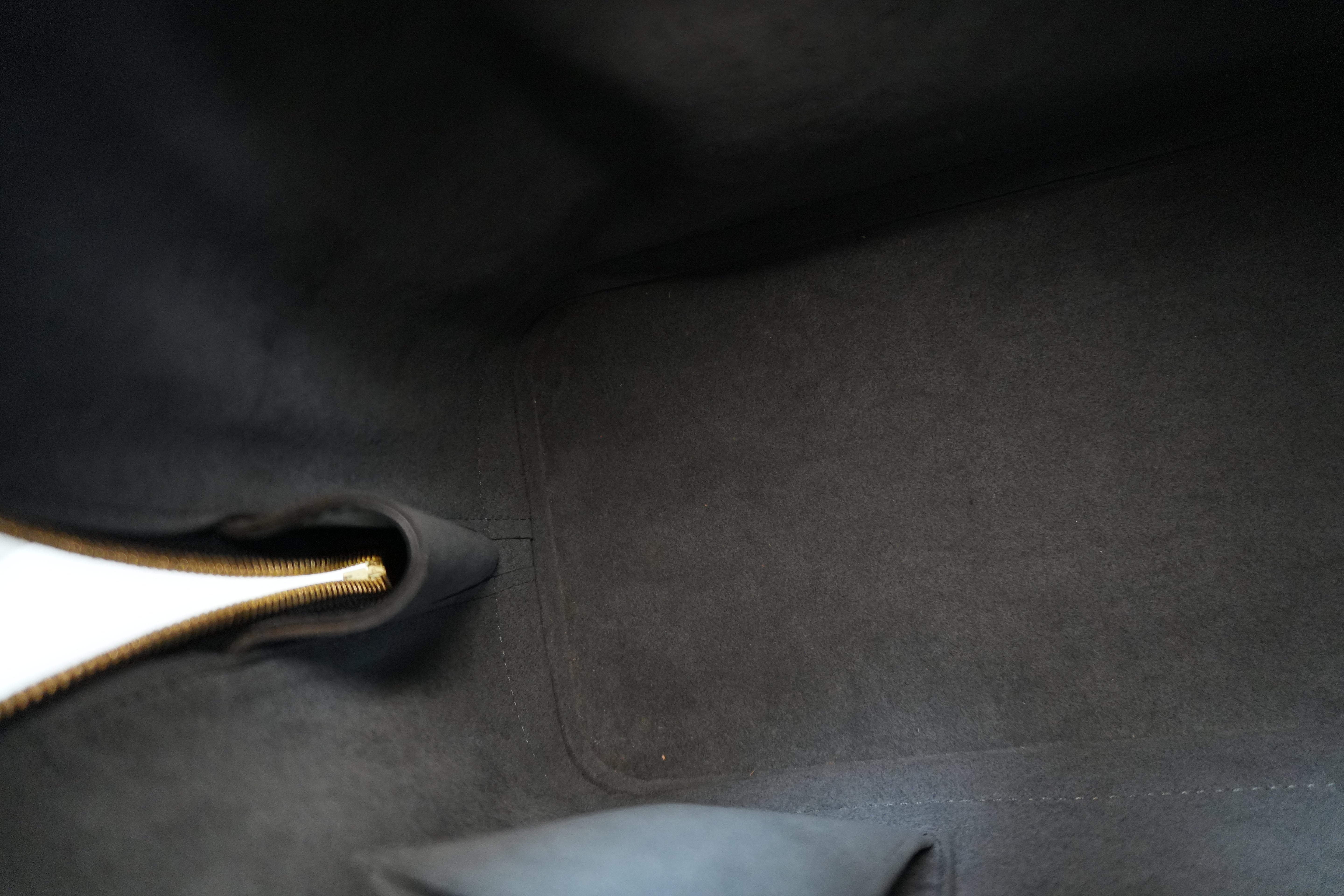 Louis Vuitton Epi Alma PM Handbag Black Used