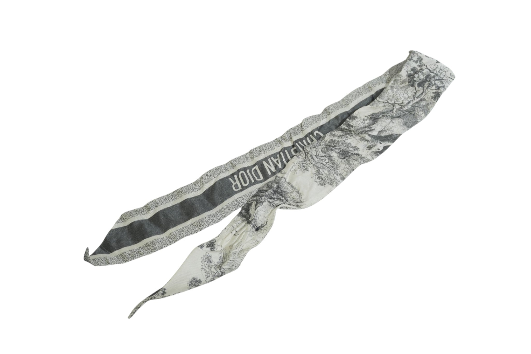 Pre-owned Dior Twilly Gray