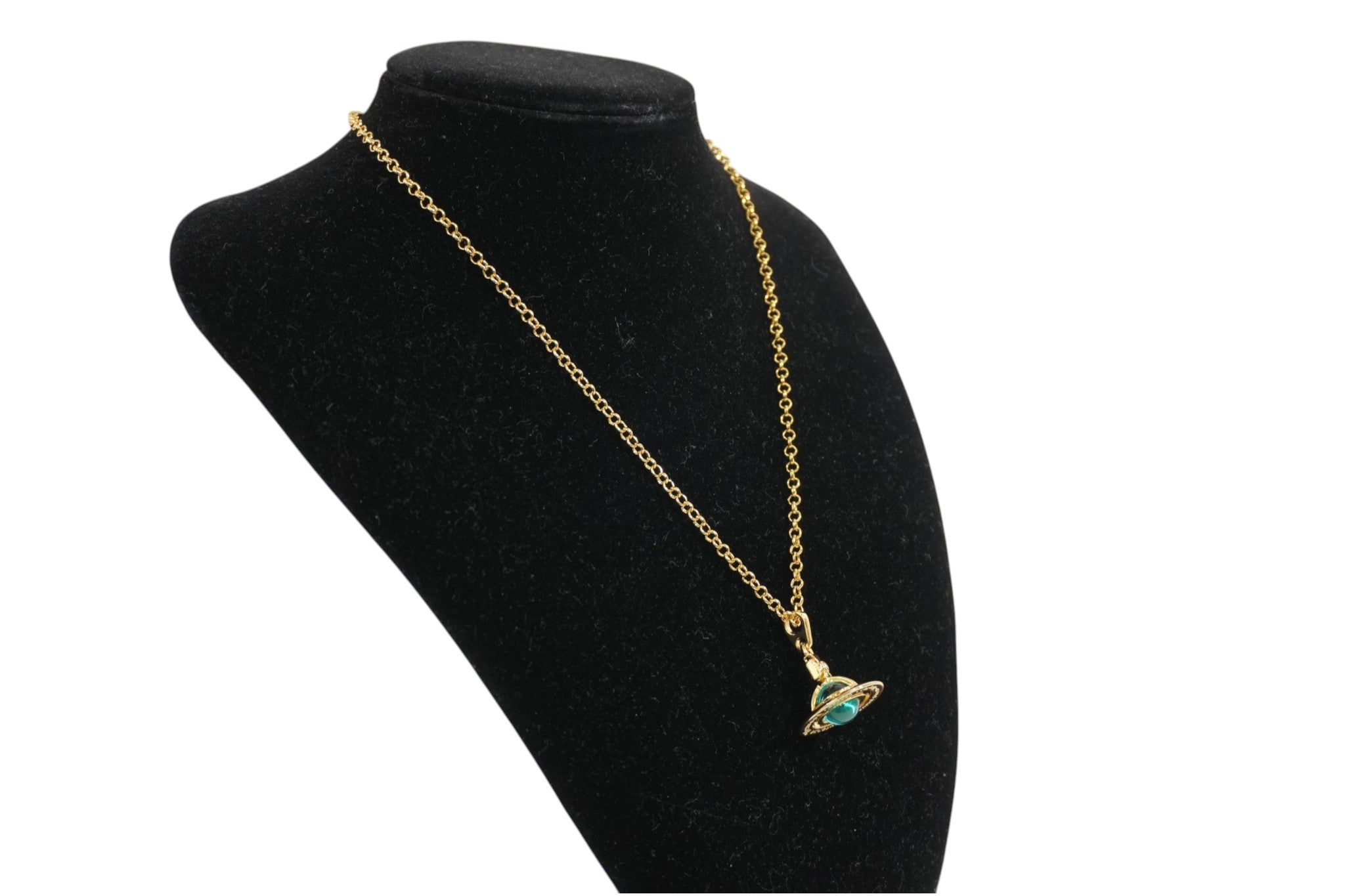 Pre-owned Vivienne Westwood Necklace Blue and Gold