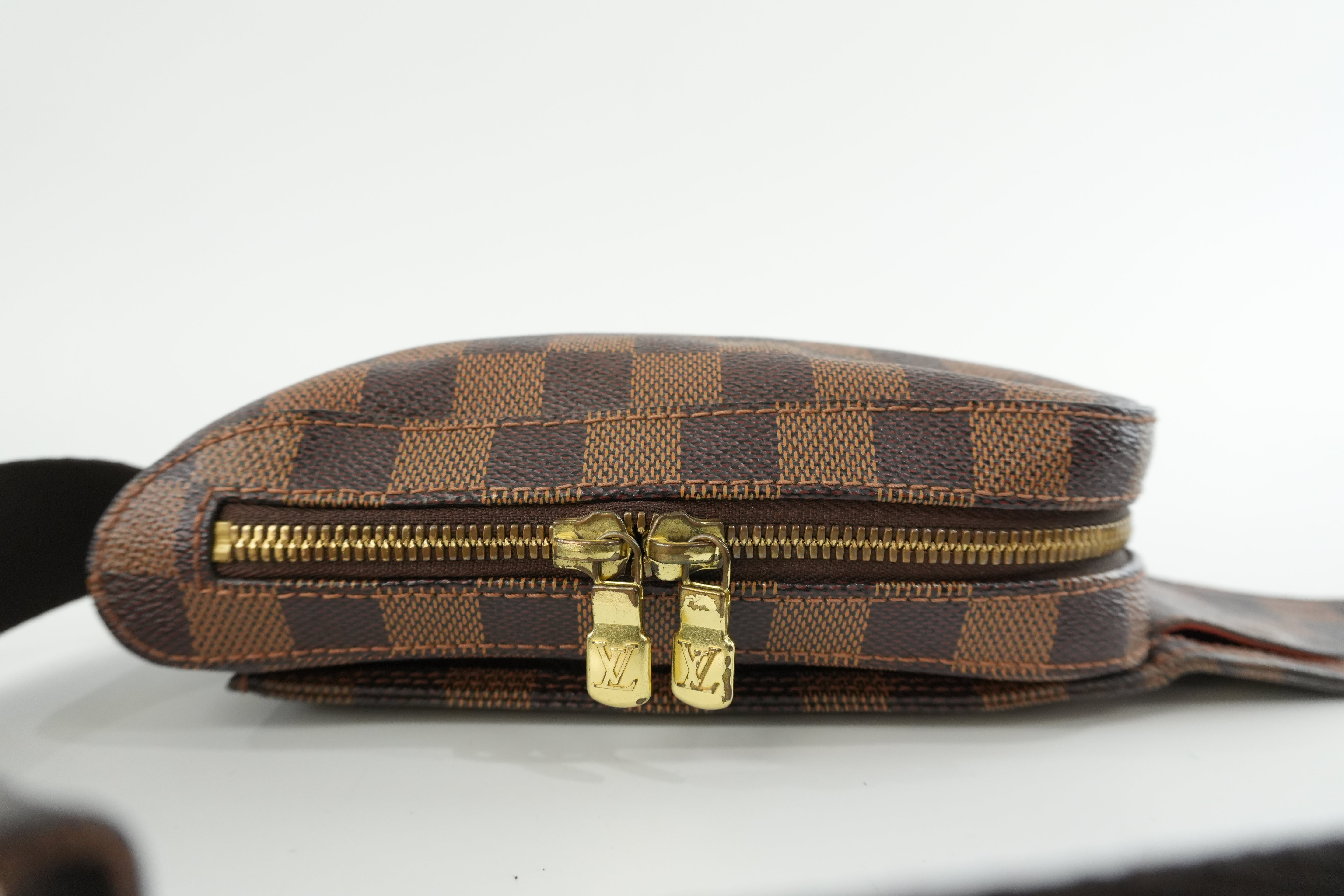 Louis Vuitton Damier Ebene Geronimo Body Bag Used
