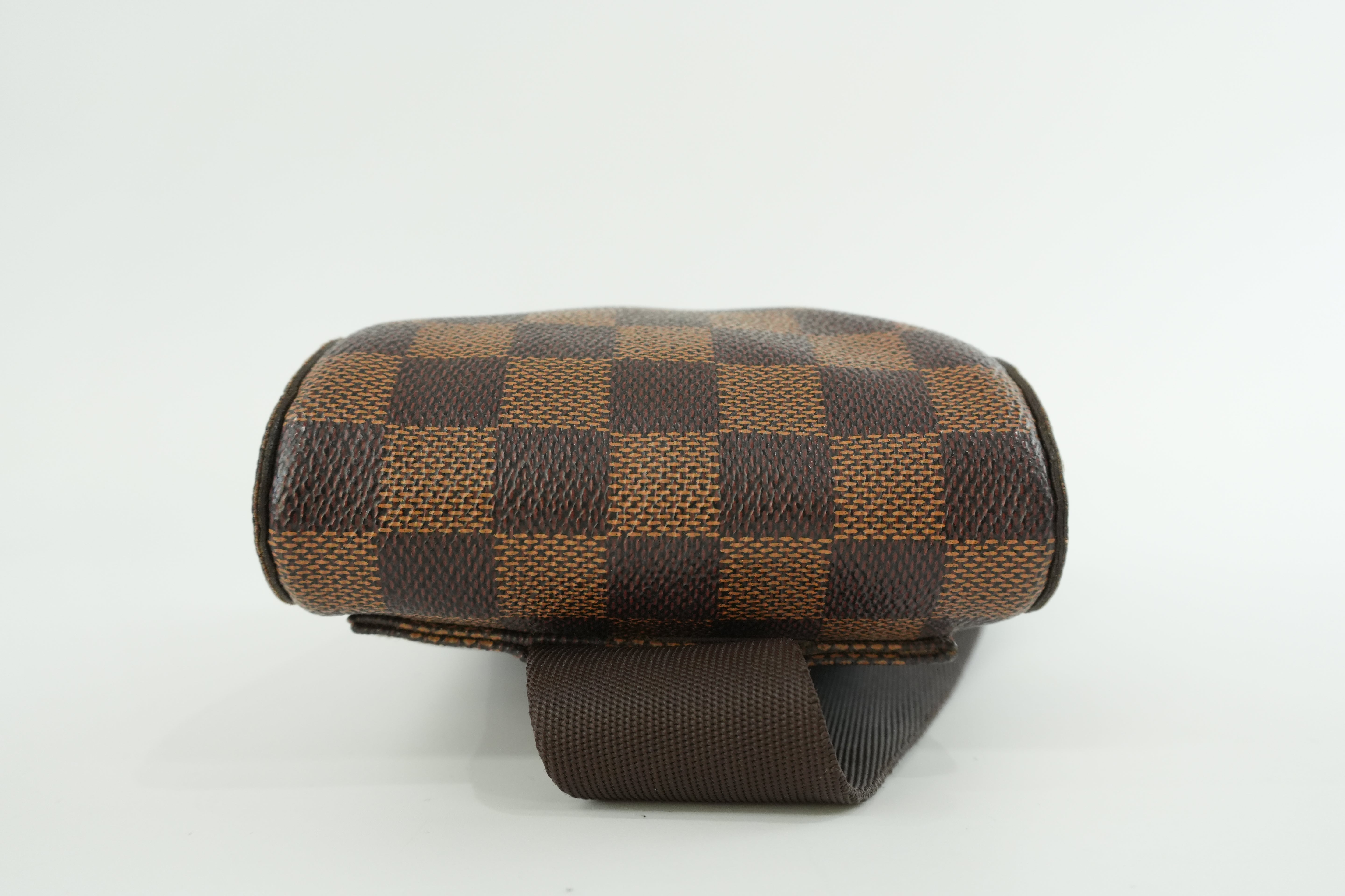 Louis Vuitton Damier Ebene Geronimo Body Bag Used
