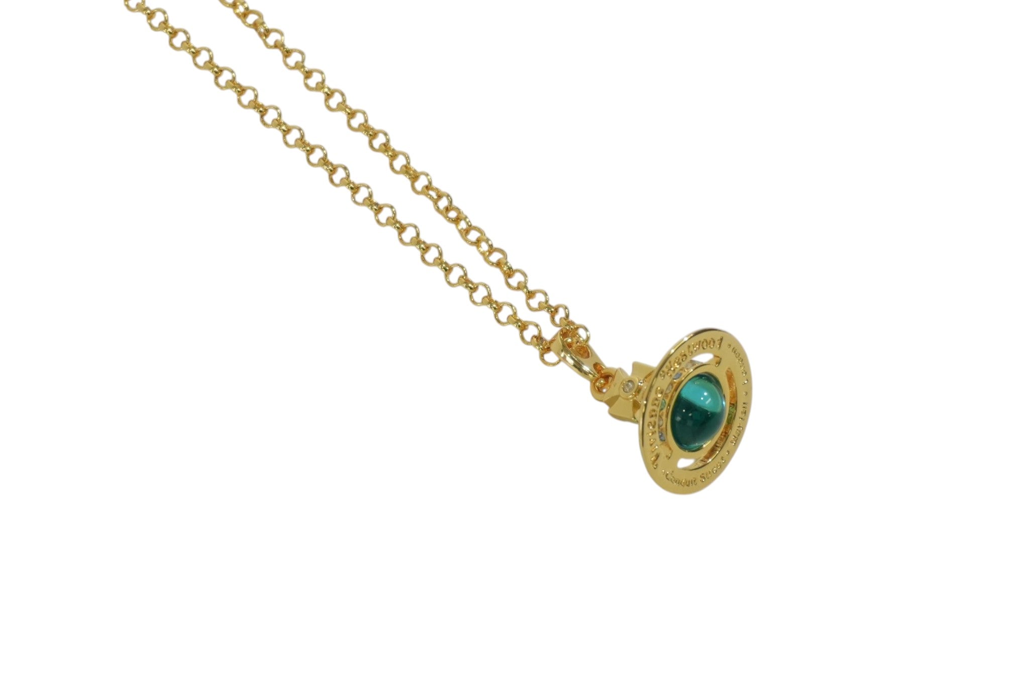 Pre-owned Vivienne Westwood Necklace Blue and Gold