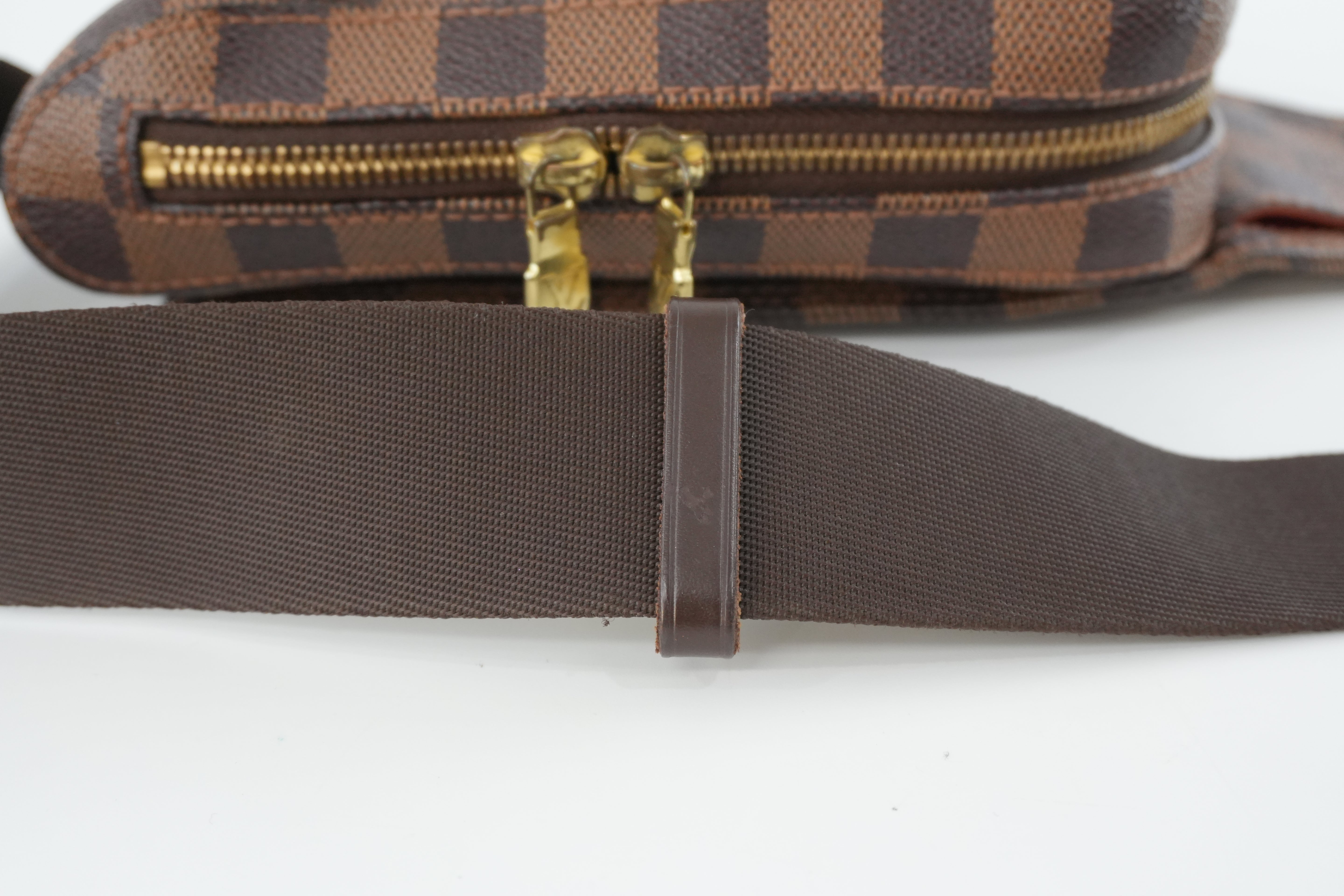 Louis Vuitton Damier Ebene Geronimo Body Bag Used