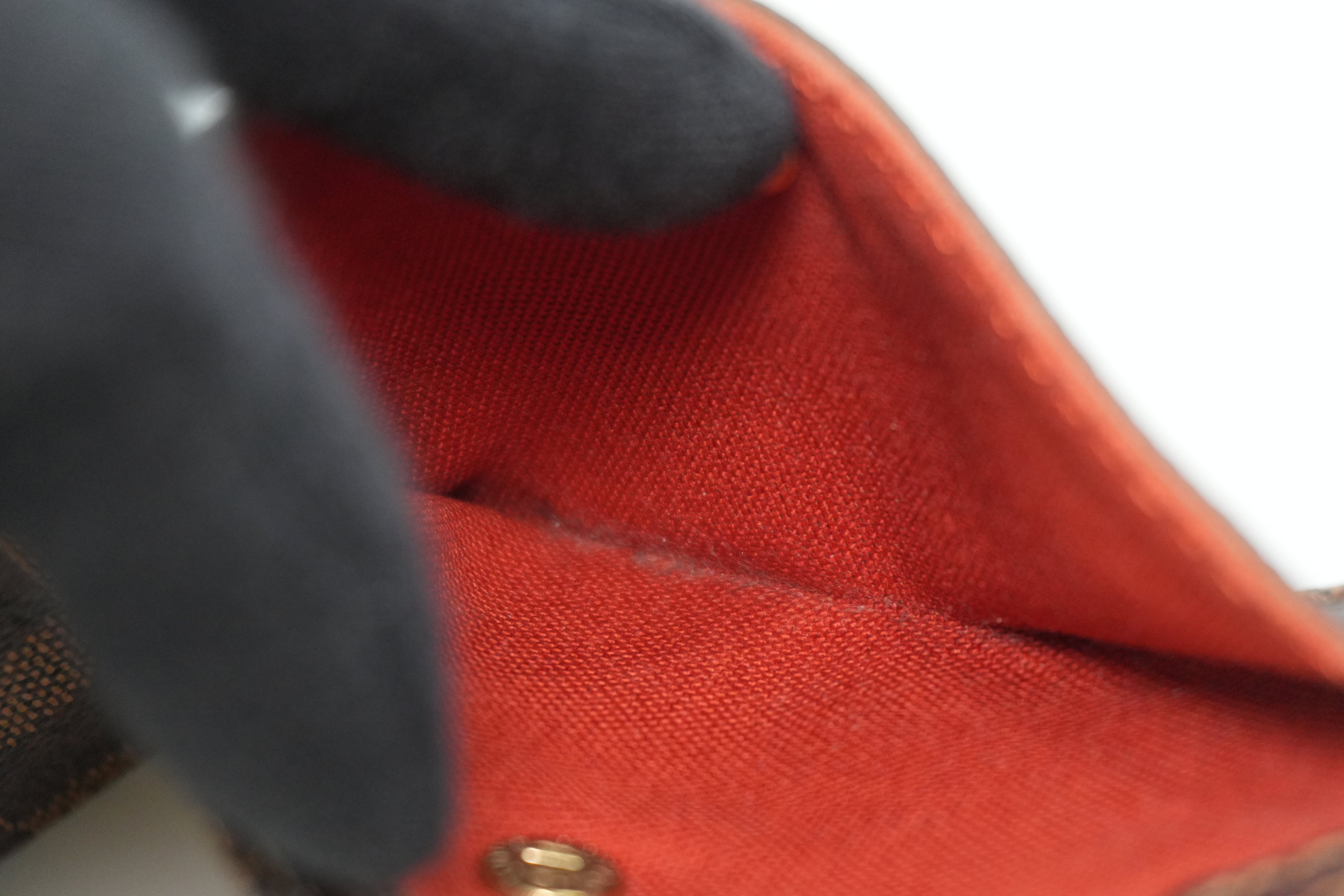 Louis Vuitton Damier Ebene Geronimo Body Bag Used