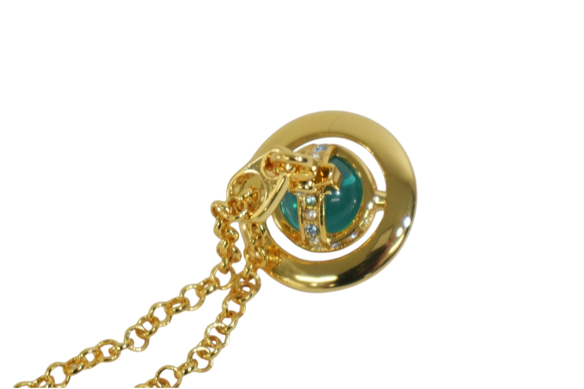 Pre-owned Vivienne Westwood Necklace Blue and Gold