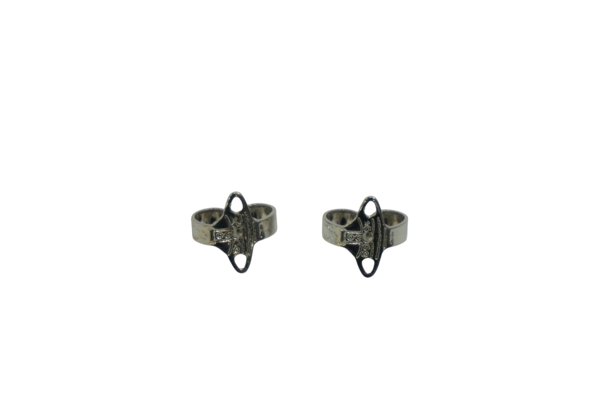Pre-owned Vivienne Westwood Earrings Red and Silver
