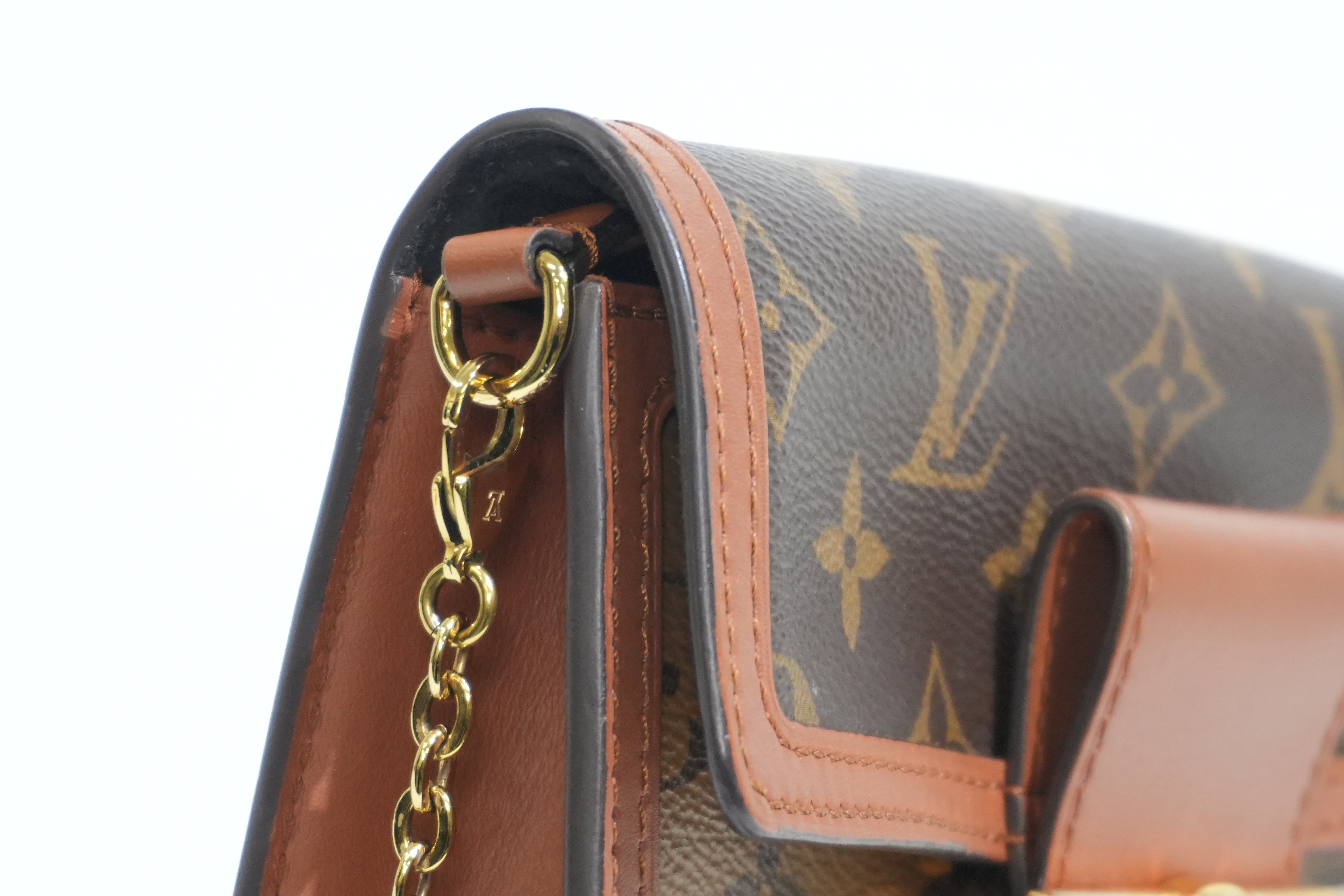 Pre-owned Louis Vuitton Reverse Monogram Dauphine Shoulder Bag