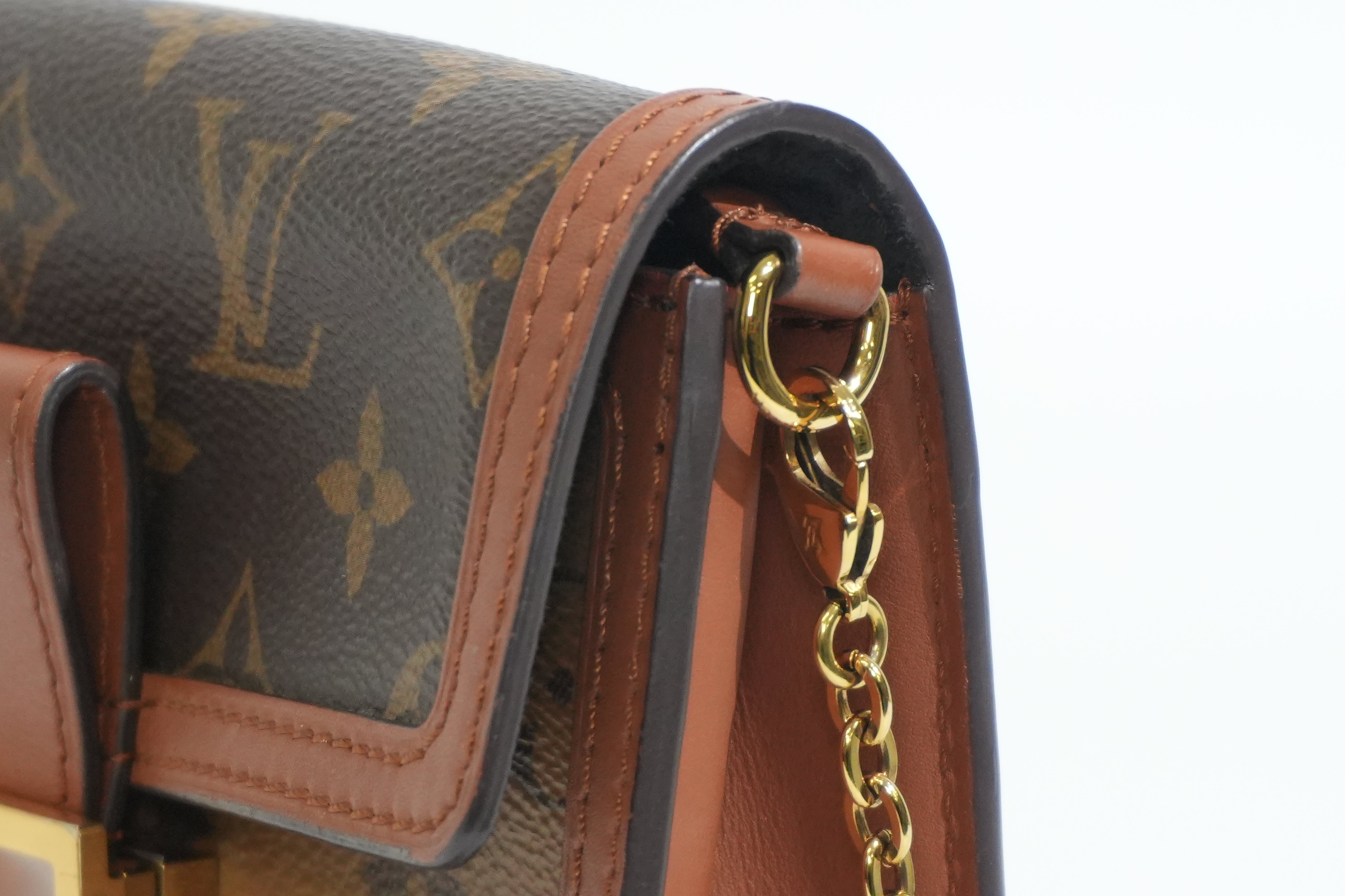 Pre-owned Louis Vuitton Reverse Monogram Dauphine Shoulder Bag