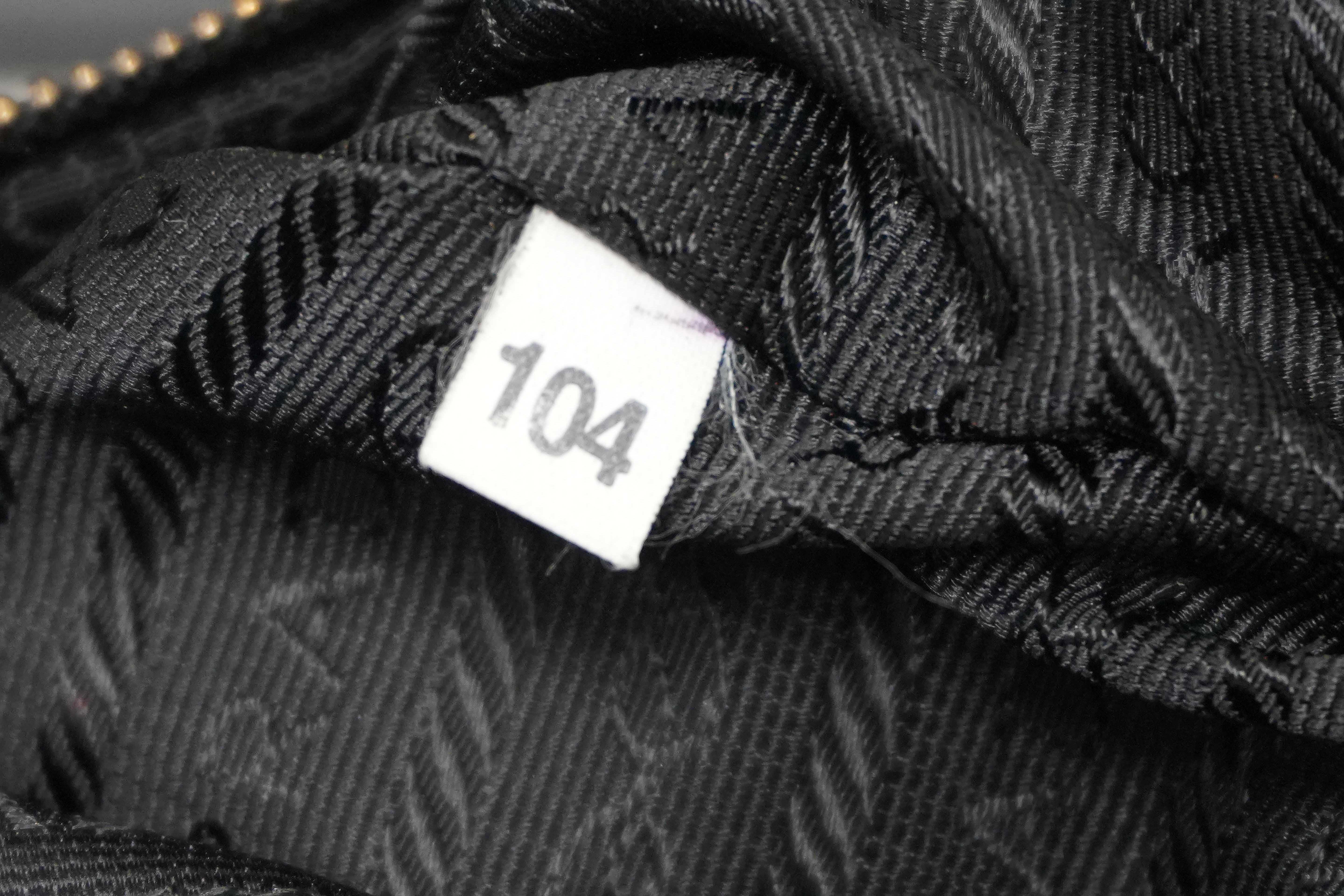Pre-owned Prada Crossbody Navy Black