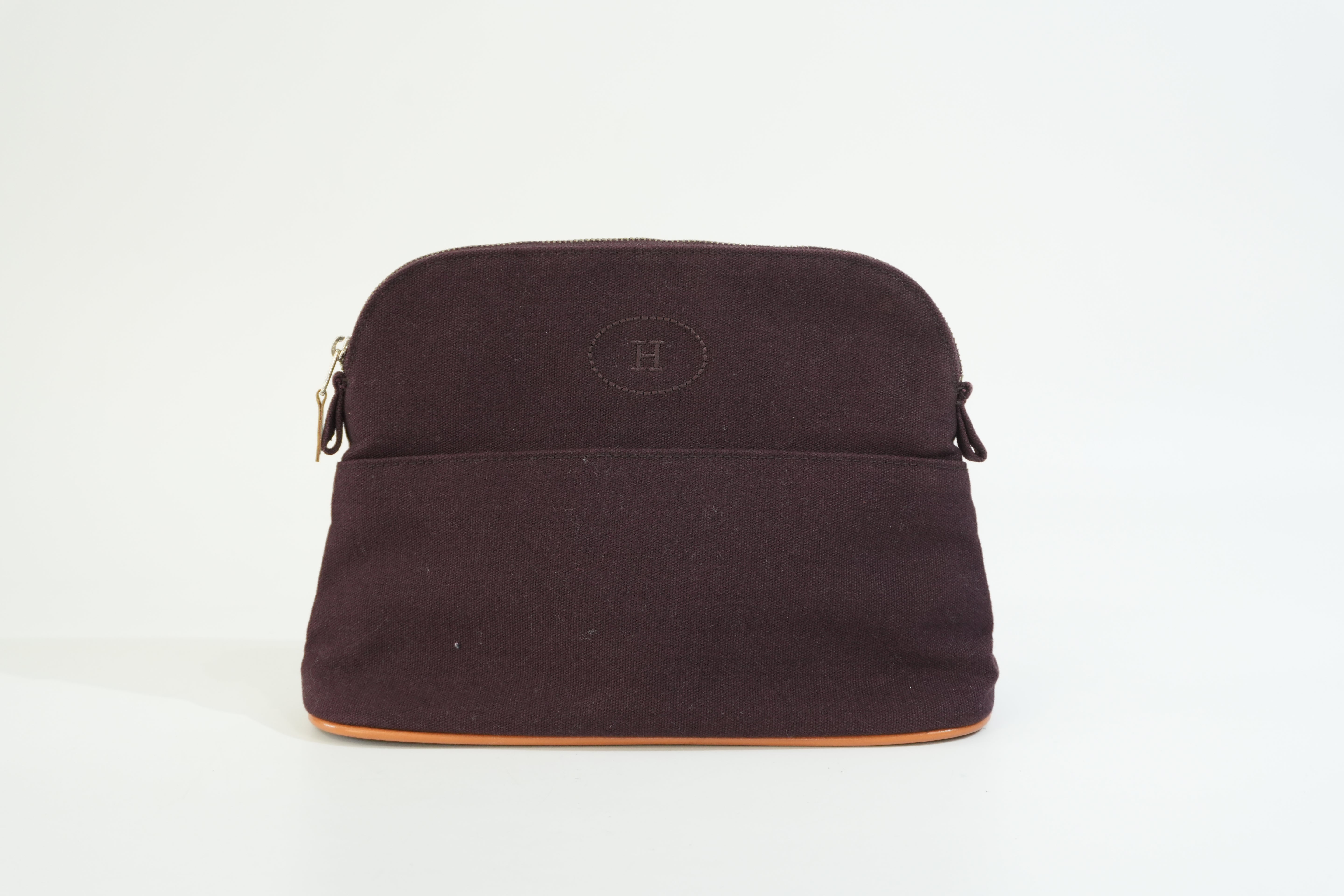 Pre-owned Hermes Pouch Purple