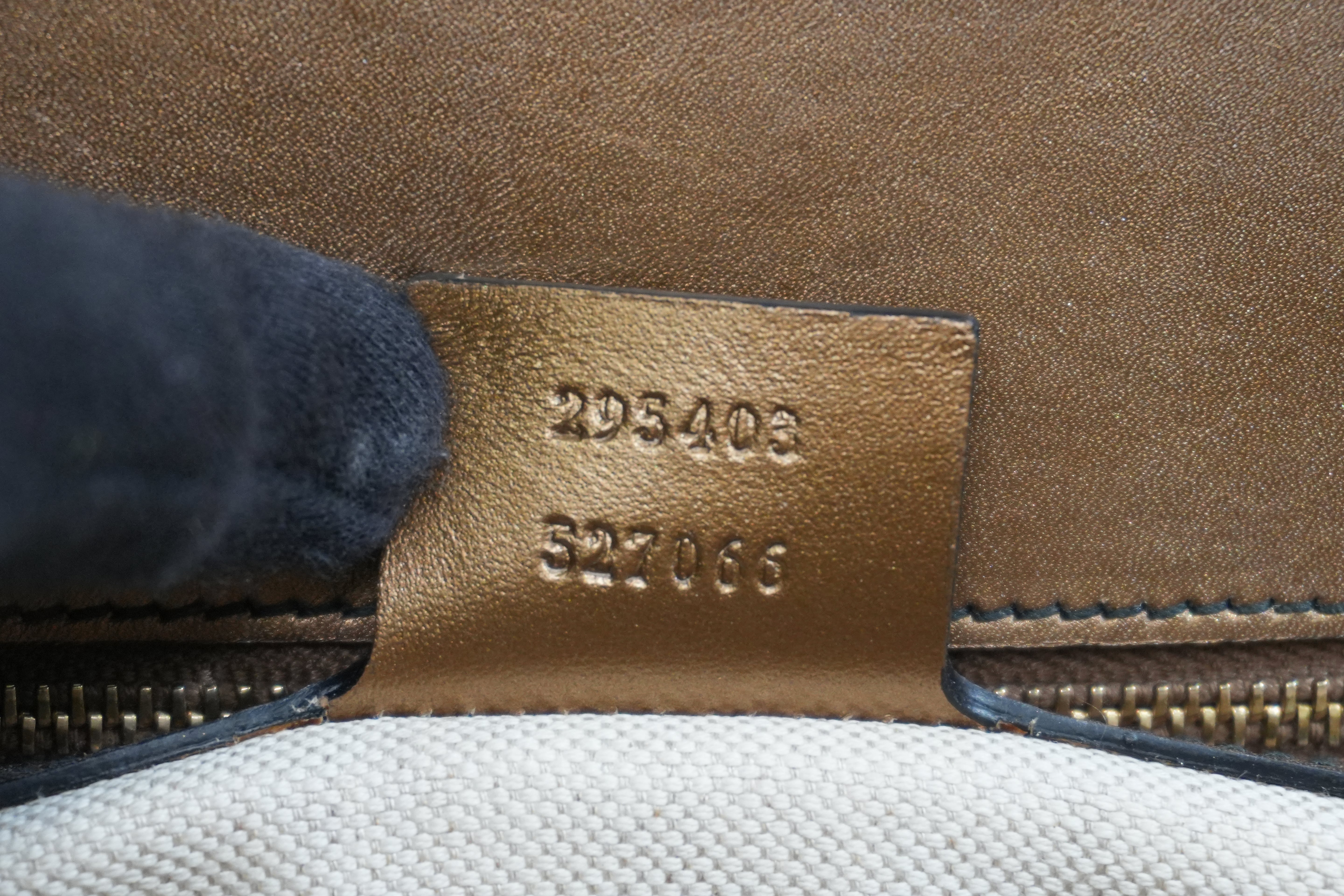 Pre-owned Gucci Emily Chain Shoulder Bag Bronze