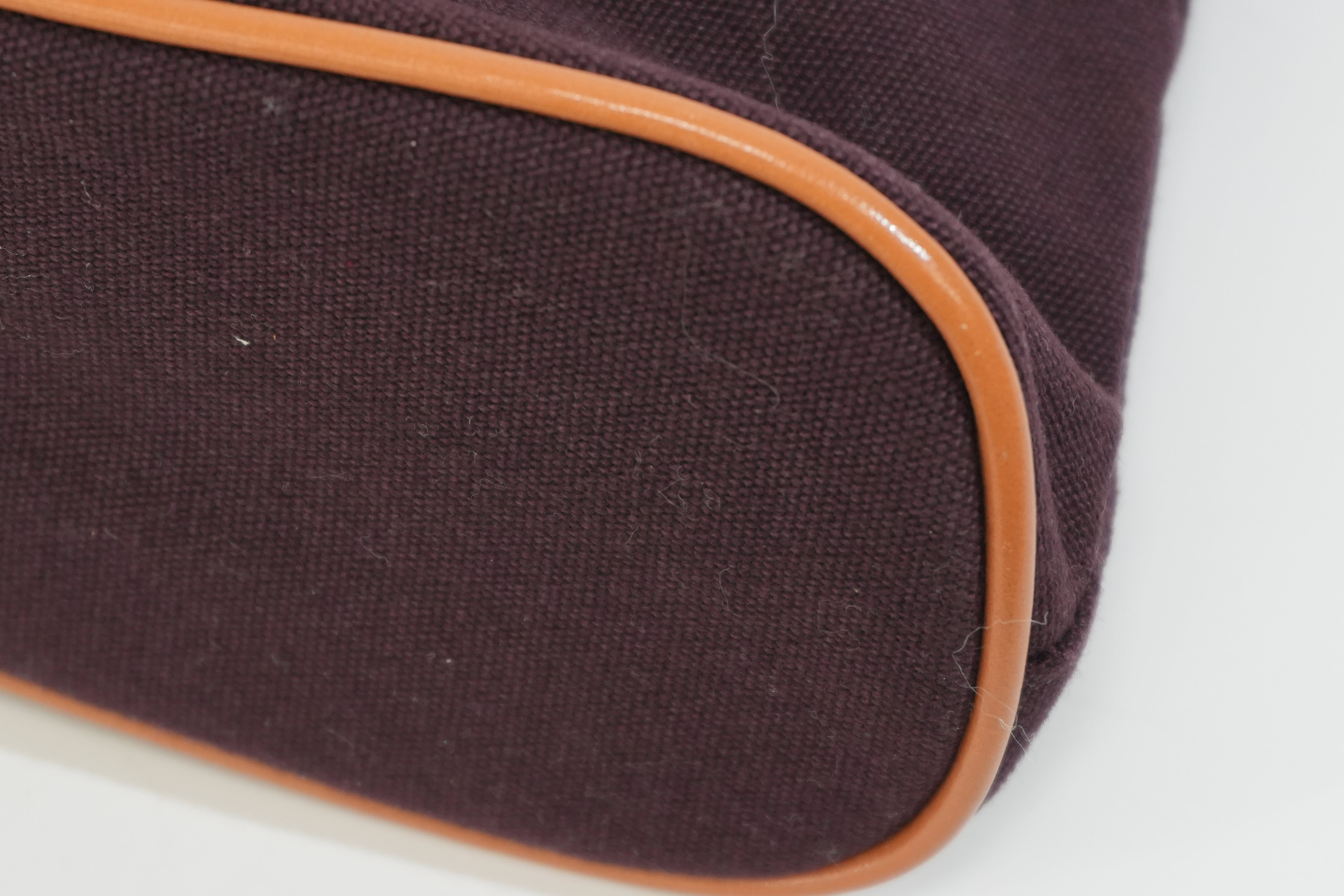 Pre-owned Hermes Pouch Purple
